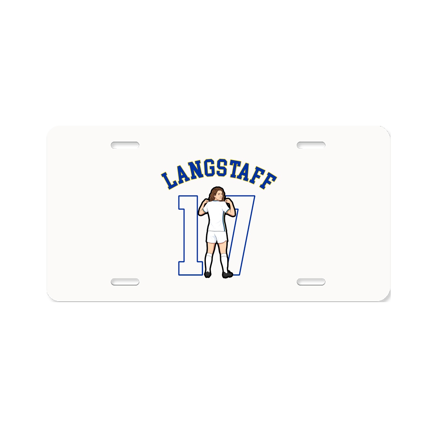 License Plate — Shirsey Arch in Classic