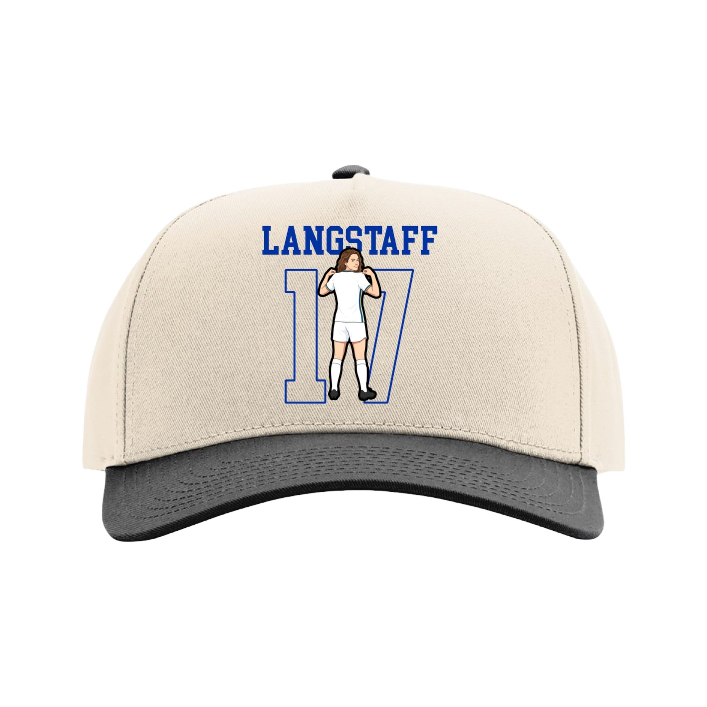 Full Fabric Five-Panel Champ Cap