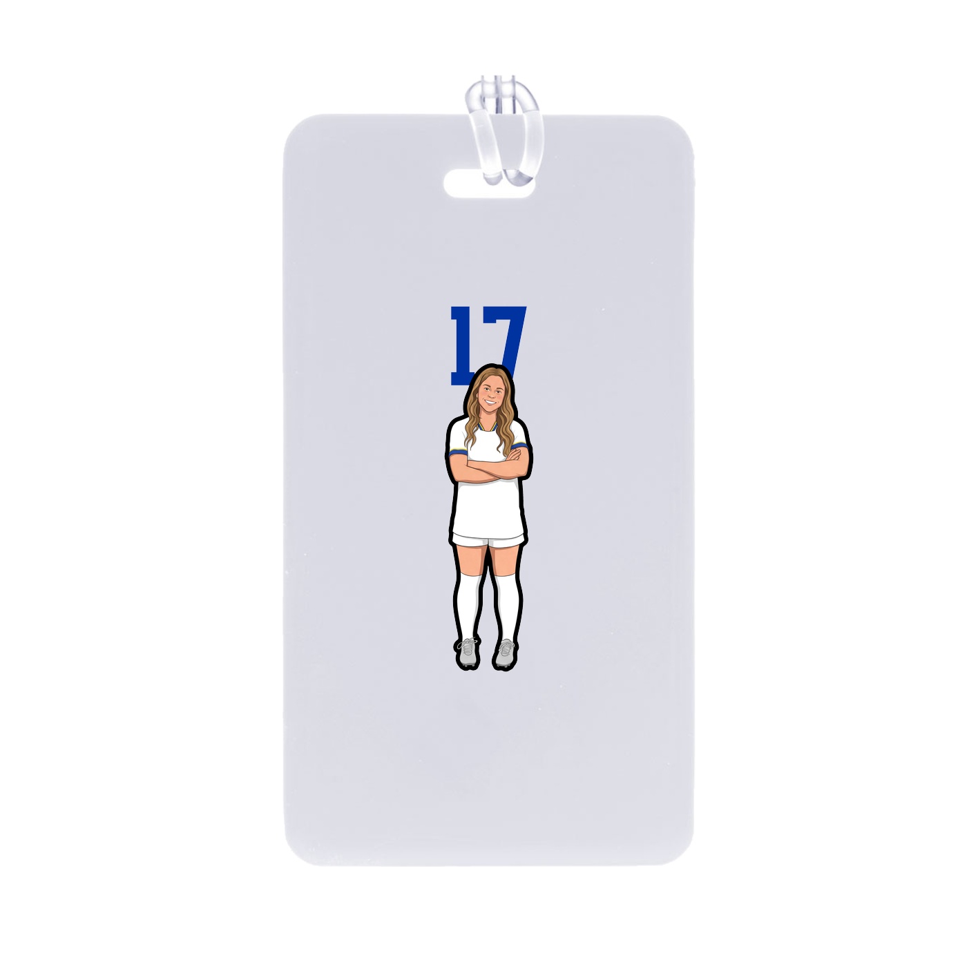 Bag Tag — Number Top in Classic