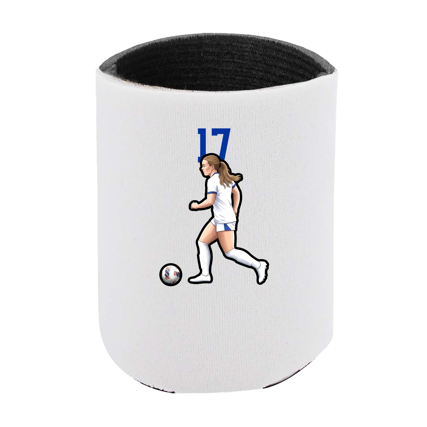 Can Holder — Number Top in White