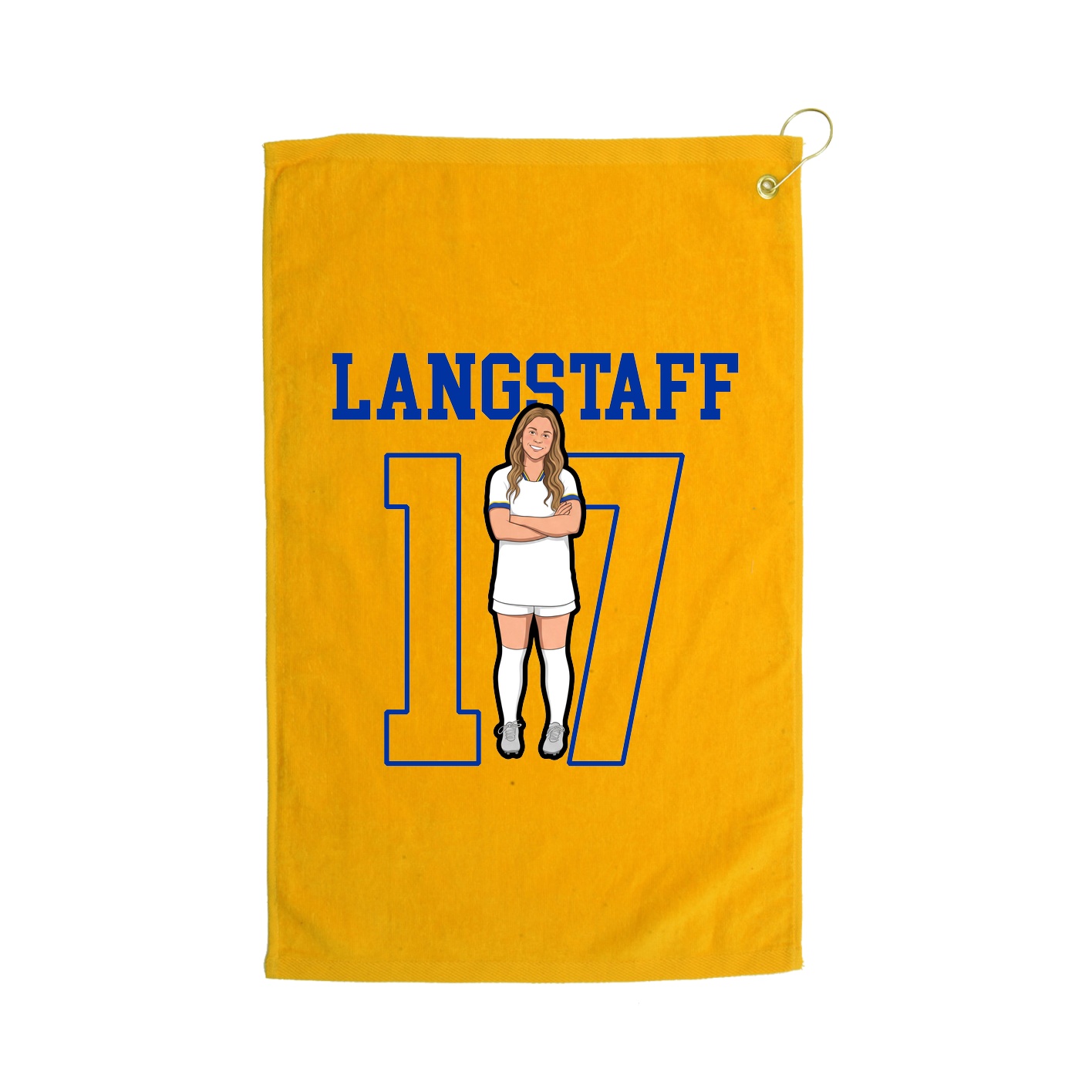 Golf Towel — Shirsey in Gold