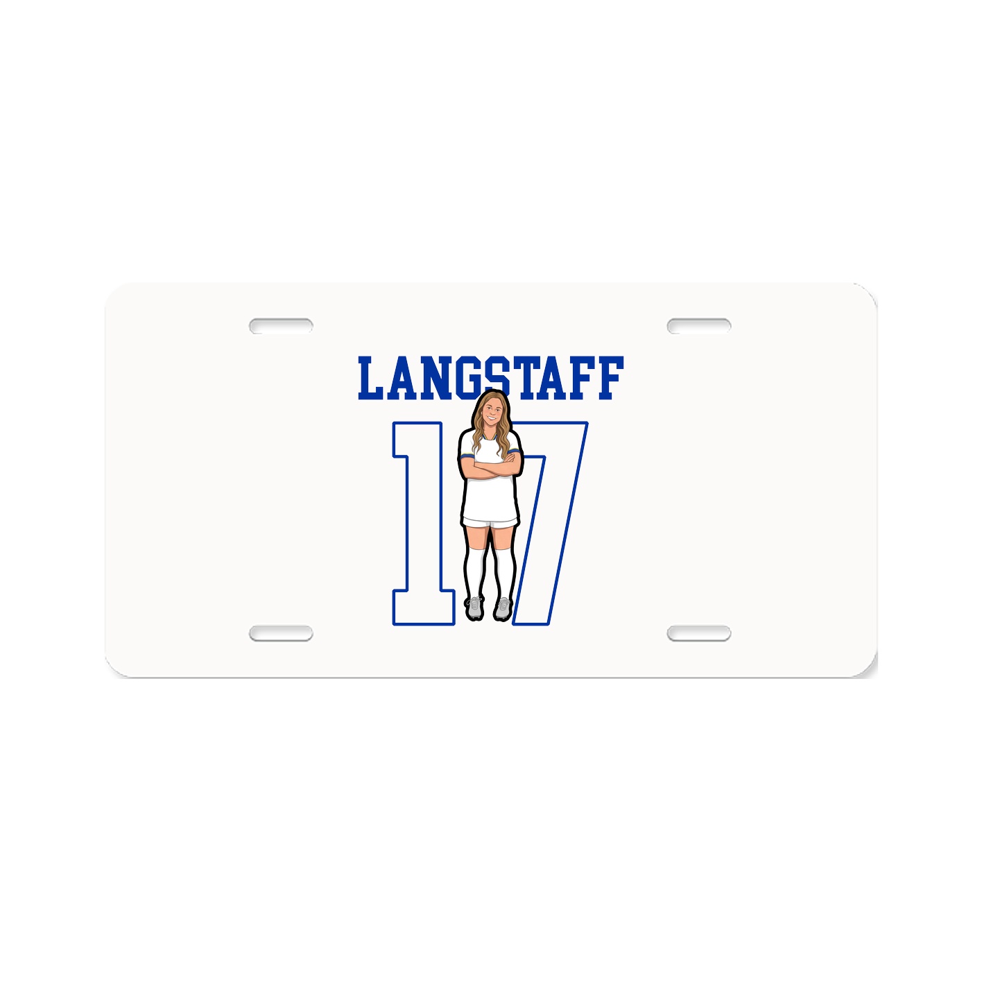 License Plate — Shirsey in Classic
