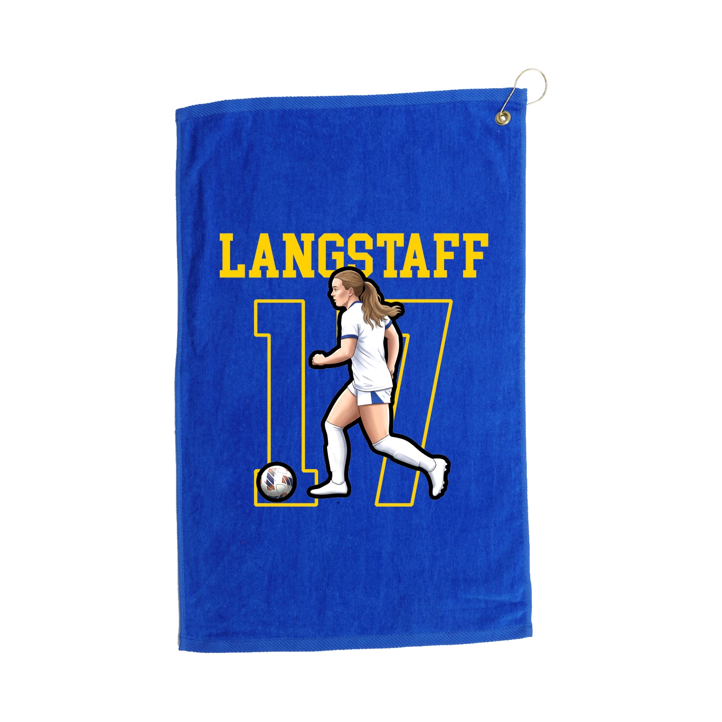 Golf Towel — Shirsey in Royal
