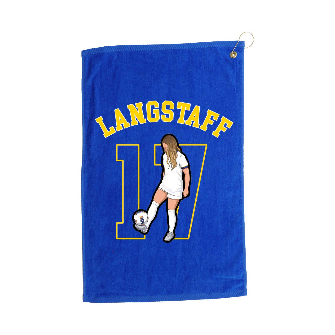 Golf Towel — Shirsey Arch in Royal