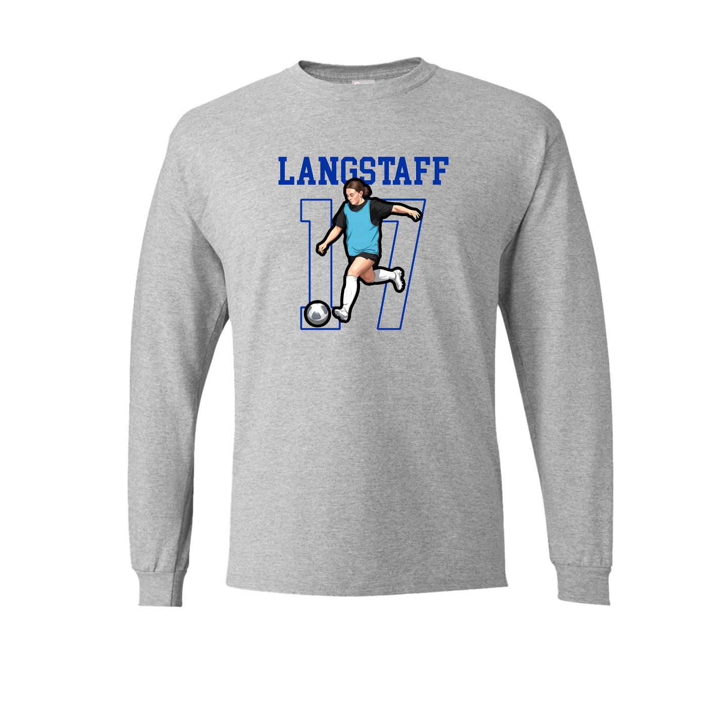 Long Sleeve Tee — Shirsey in Grey