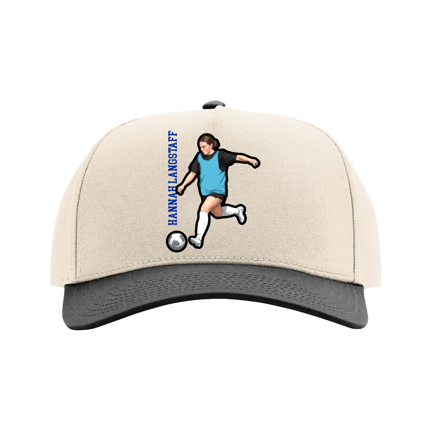 Full Fabric Five-Panel Champ Cap