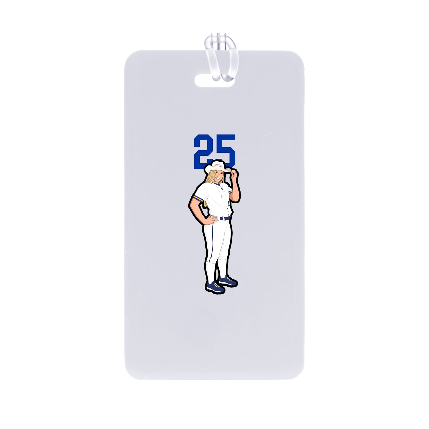 Bag Tag — Number Top in Classic