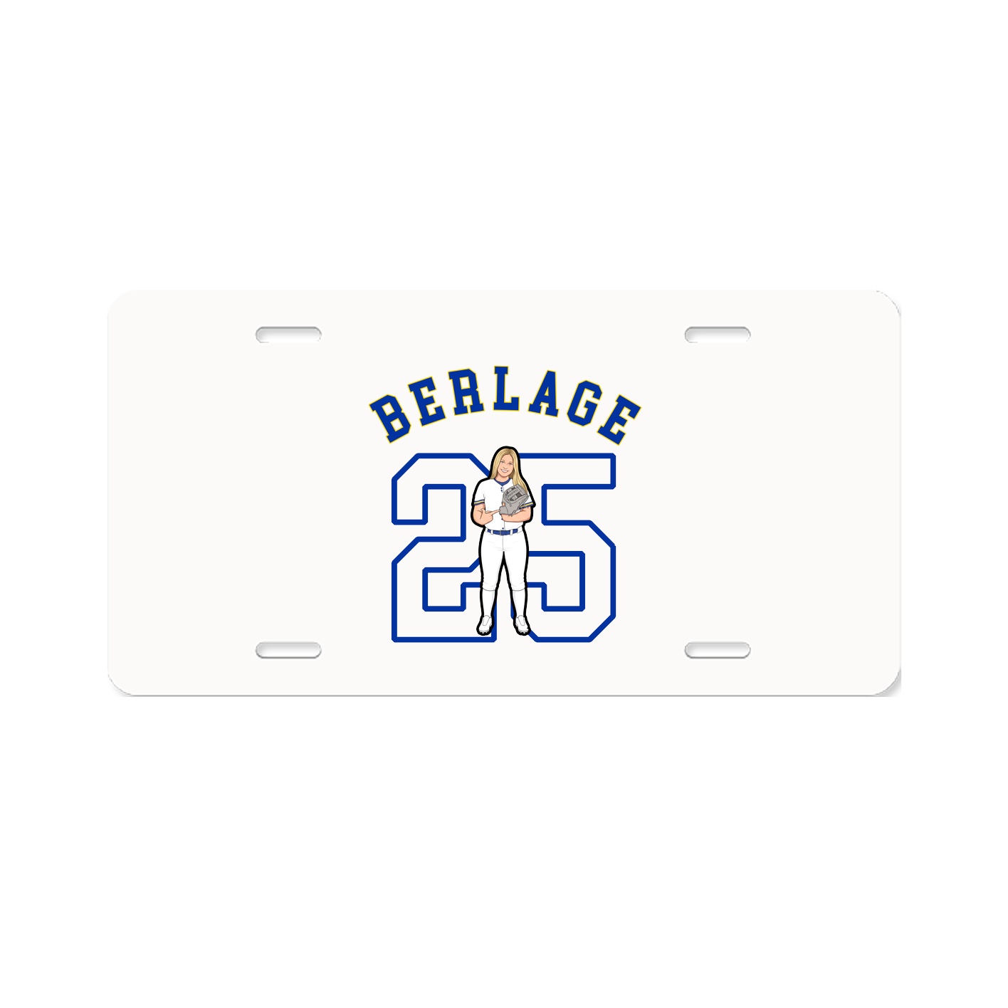 License Plate — Shirsey Arch in Classic