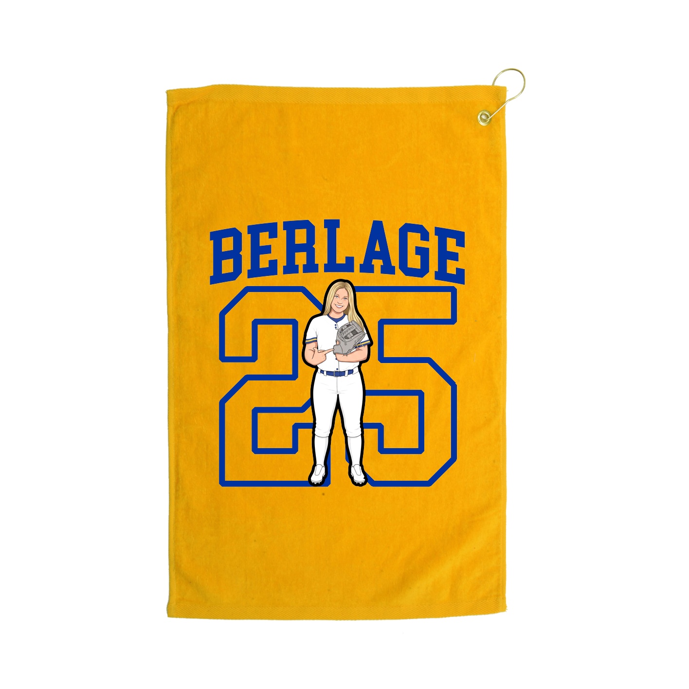 Golf Towel — Shirsey in Gold