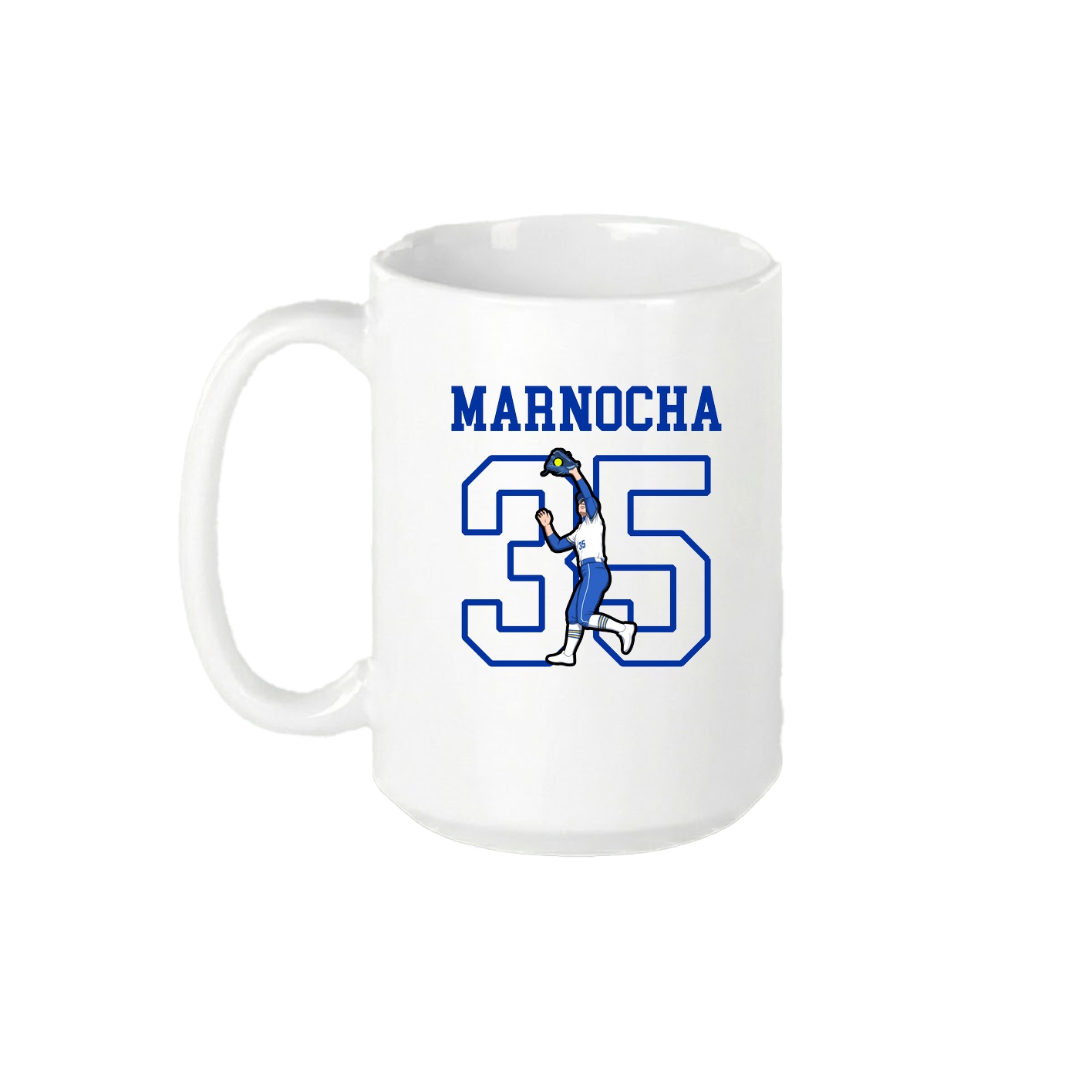 15oz Coffee Mug — Shirsey in White