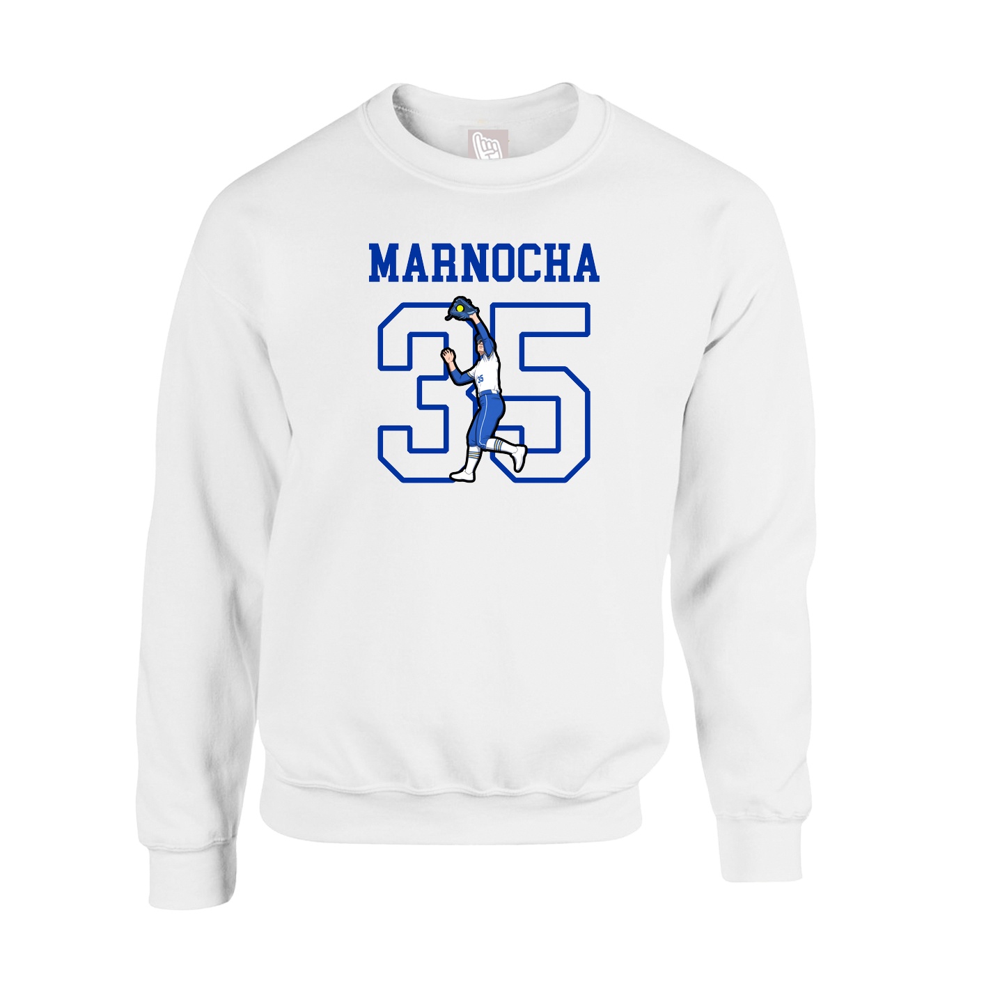 Fleece Crew — Shirsey in White