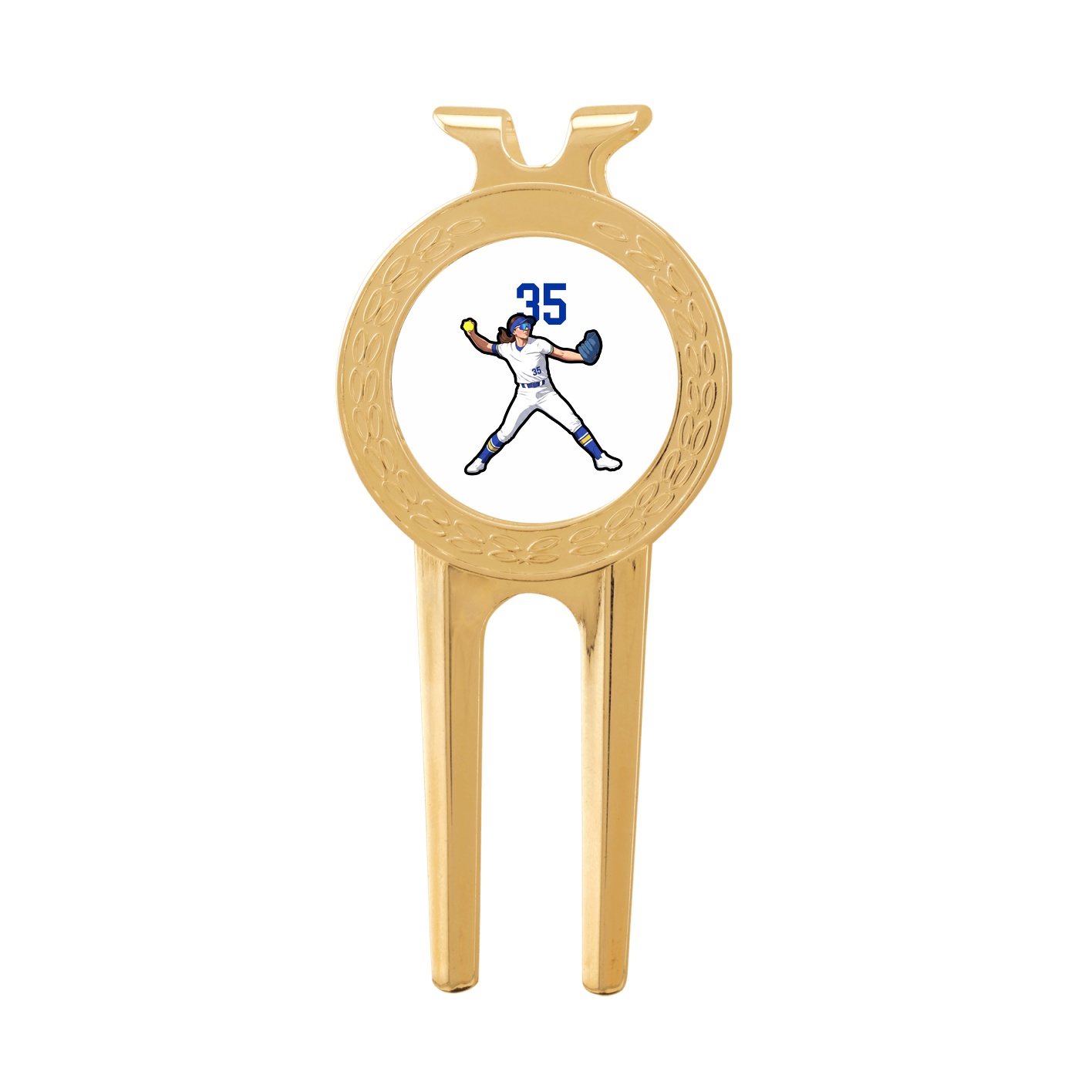 Divot Tool with Ball Marker — Number Top in Classic