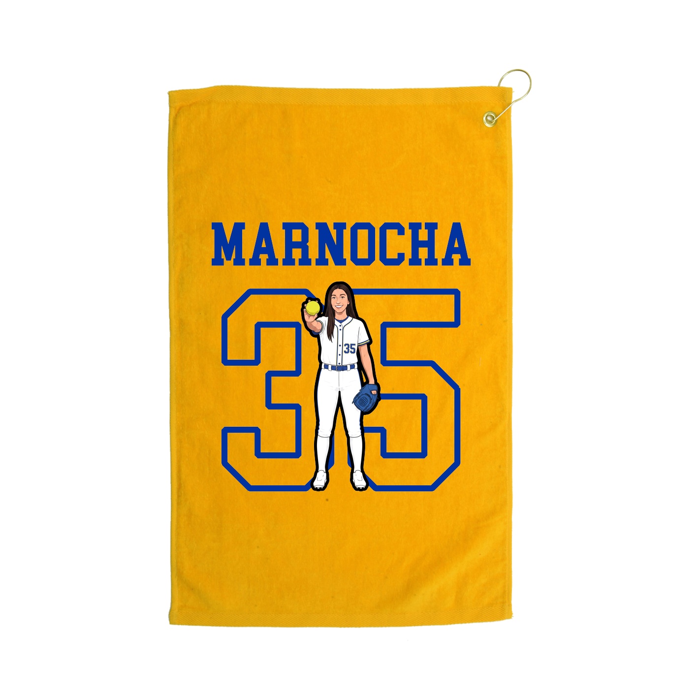 Golf Towel — Shirsey in Gold