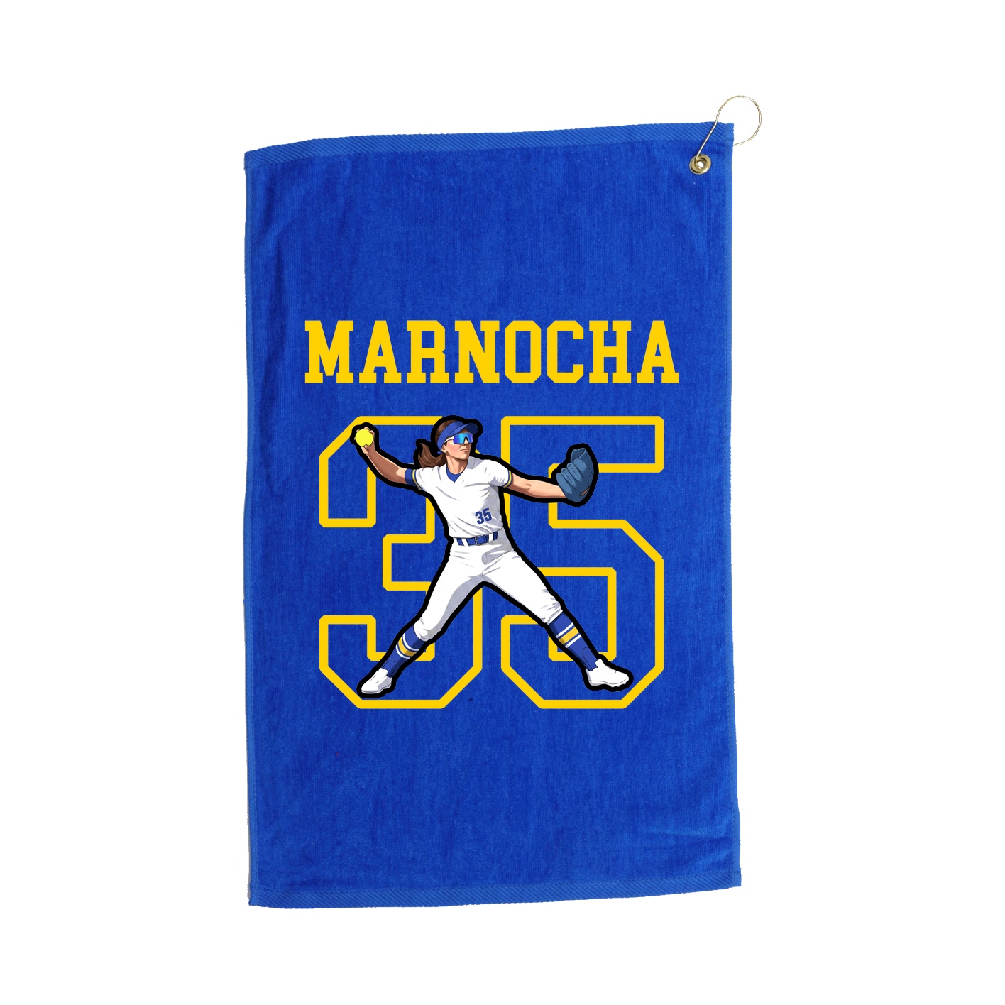 Golf Towel — Shirsey in Royal