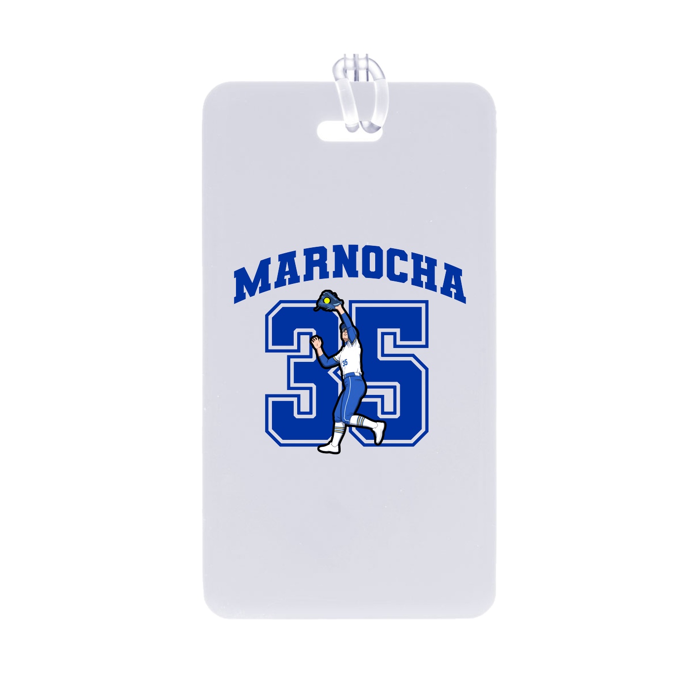 Bag Tag — Number in Classic