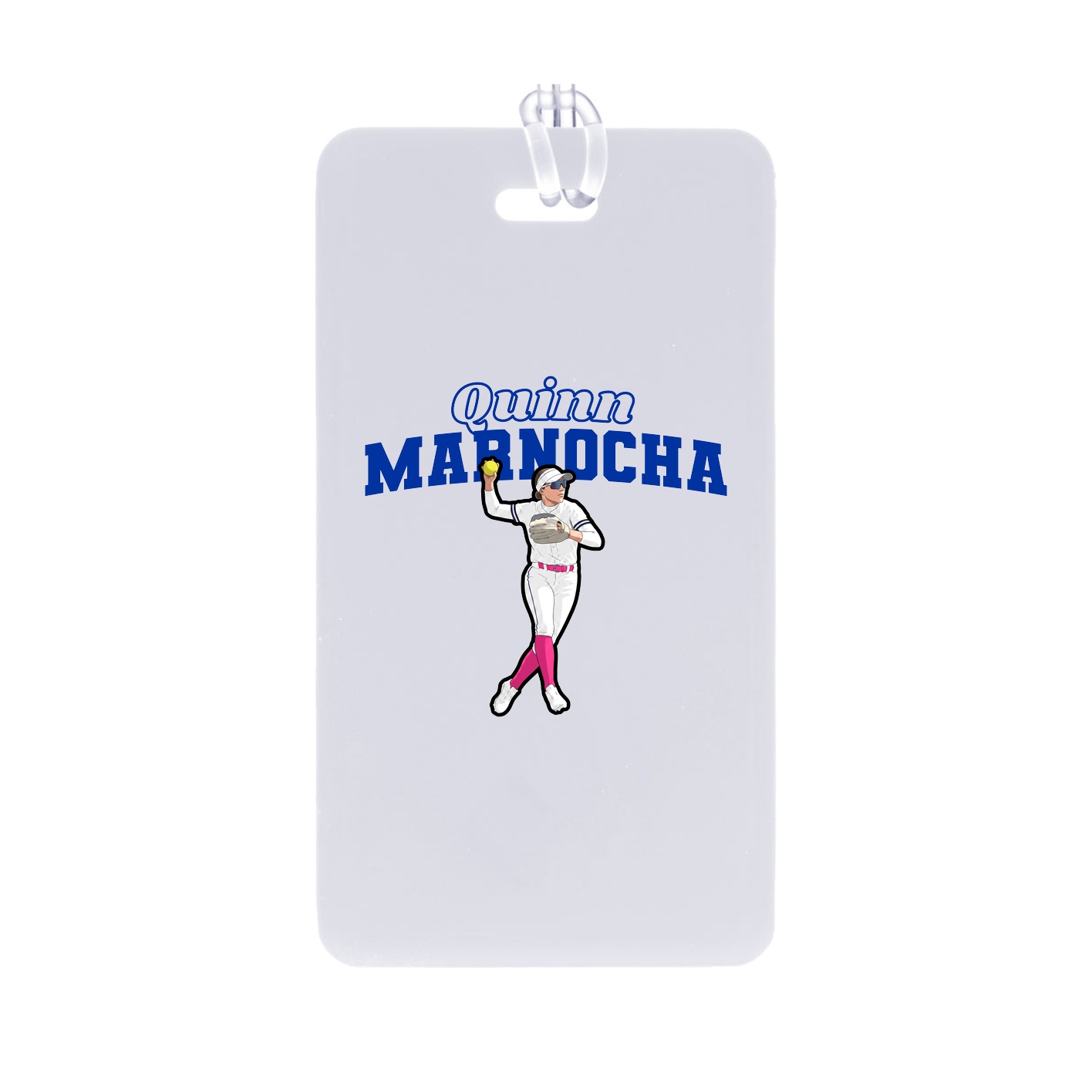 Bag Tag — Name Arch in Classic
