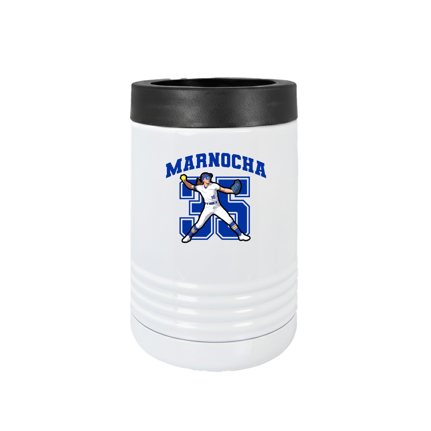 Beverage Holder — Number in White