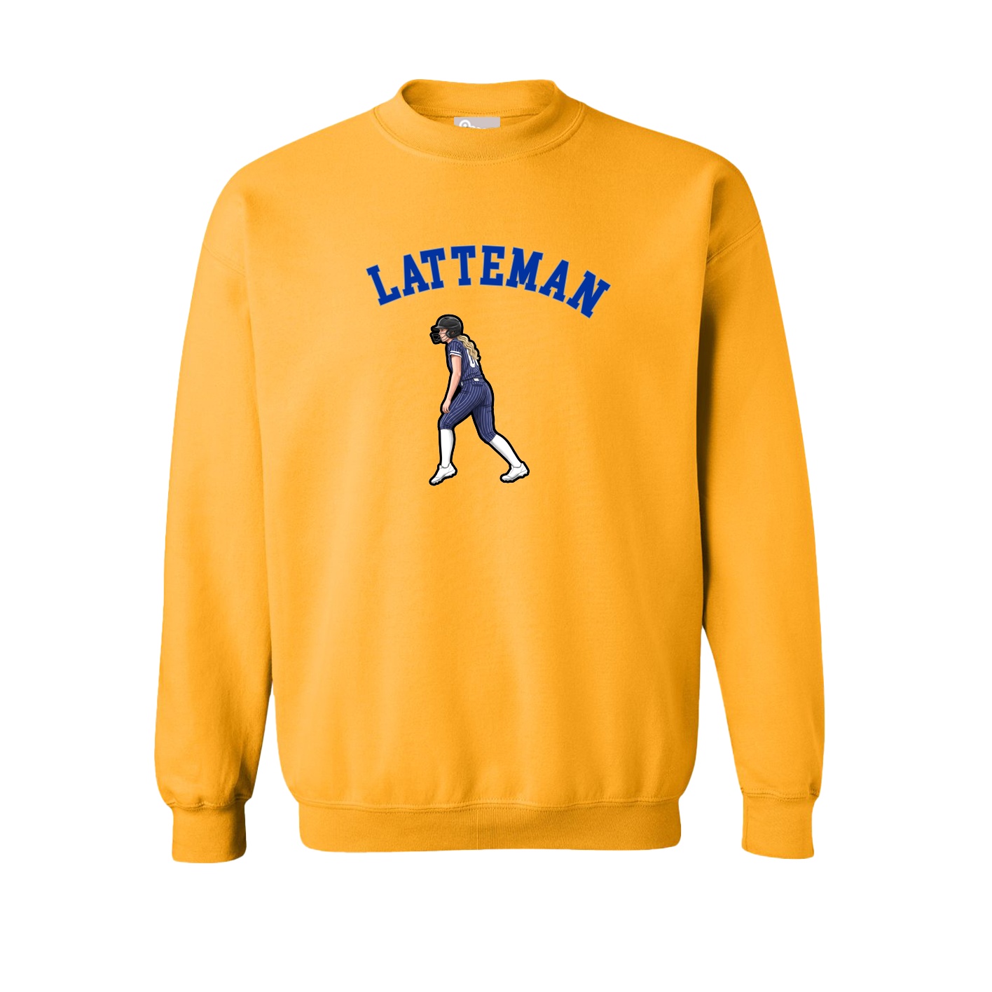 Fleece Crew — Shirsey Arch in Gold