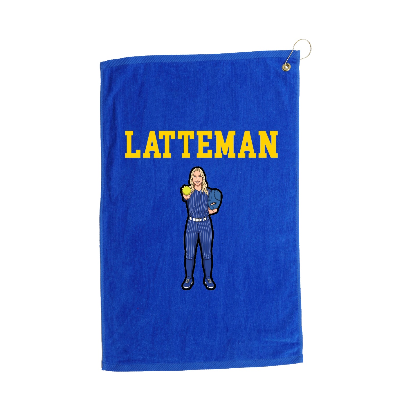 Golf Towel — Shirsey in Royal
