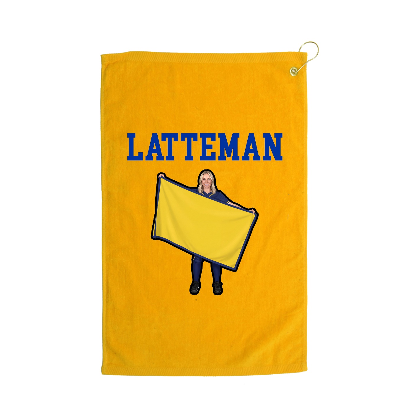 Golf Towel — Shirsey in Gold