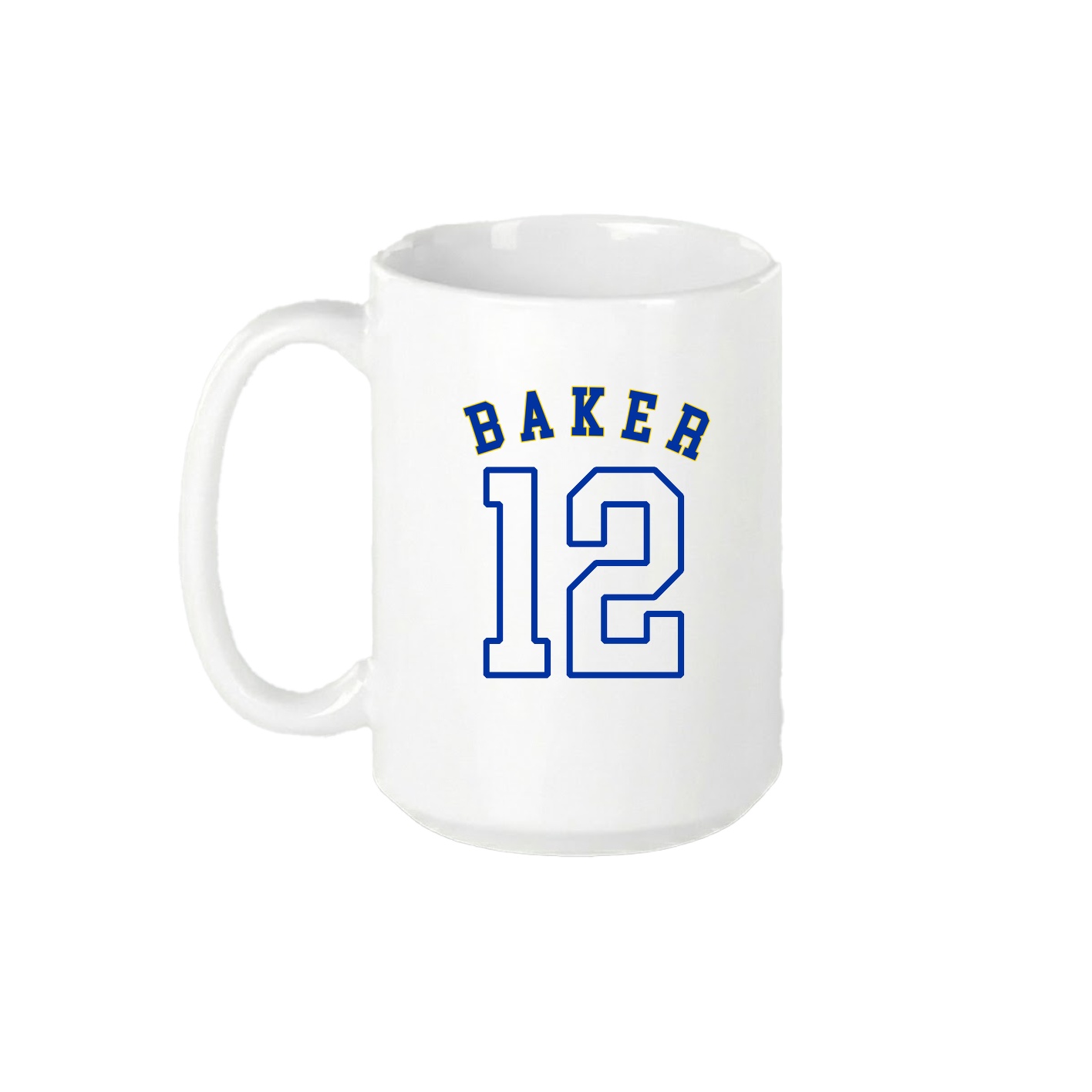 15oz Coffee Mug — Shirsey Arch in White