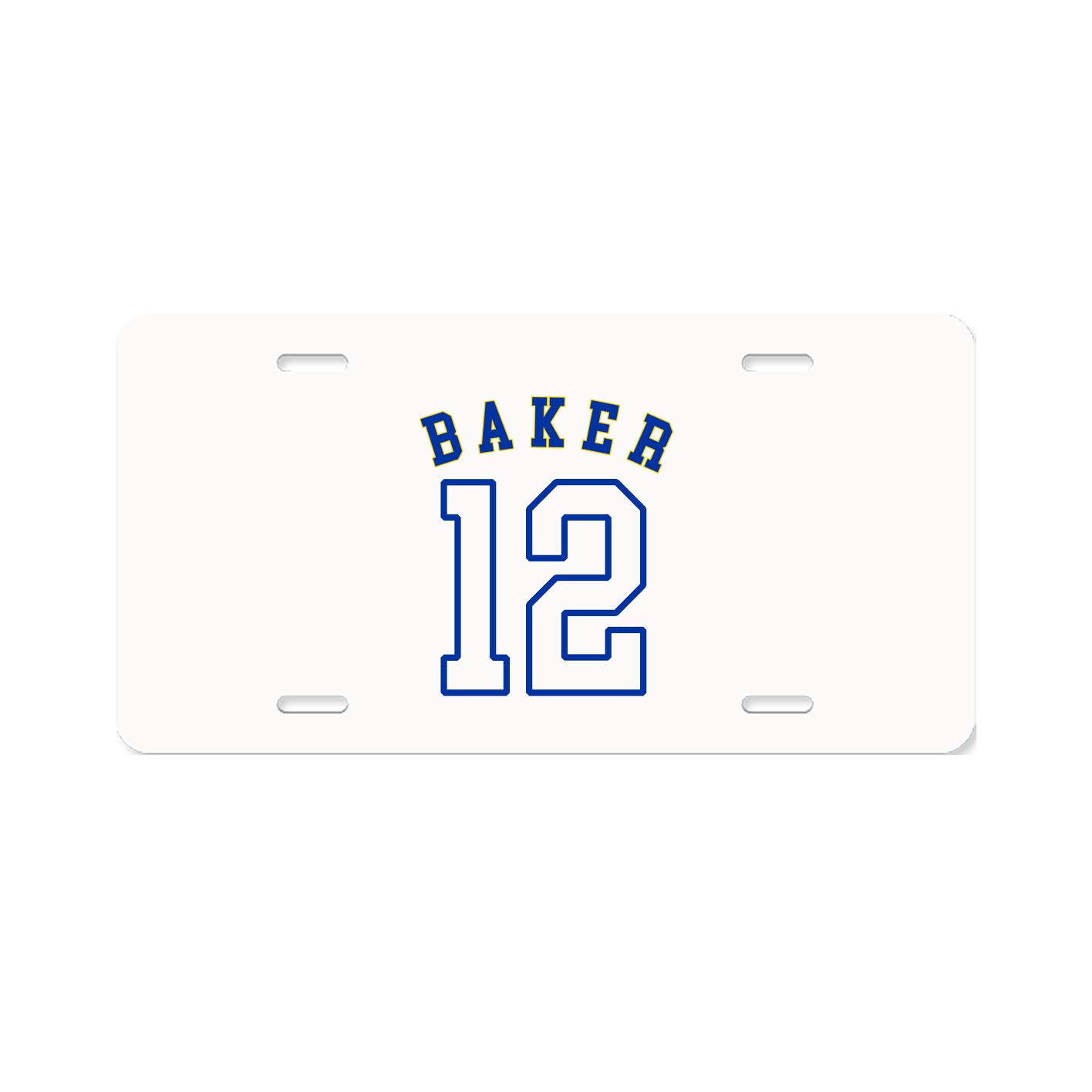 License Plate — Shirsey Arch in Classic