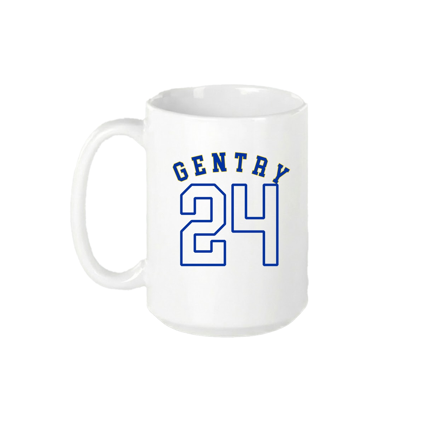 15oz Coffee Mug — Shirsey Arch in White