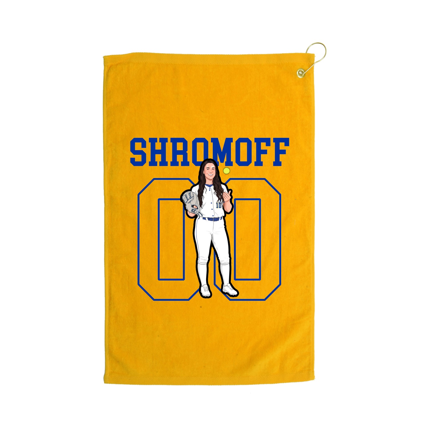Golf Towel — Shirsey in Gold