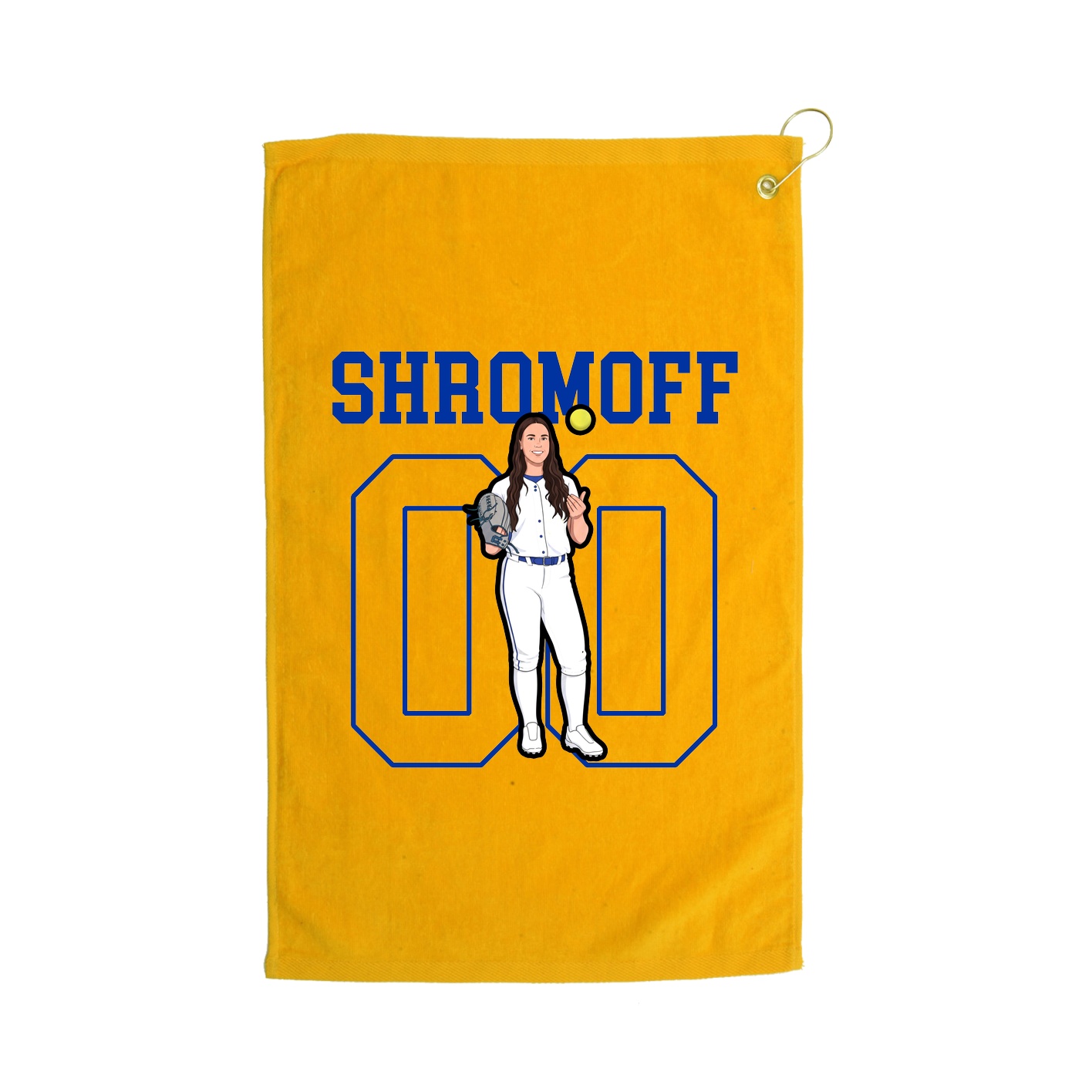 Golf Towel — Shirsey in Gold