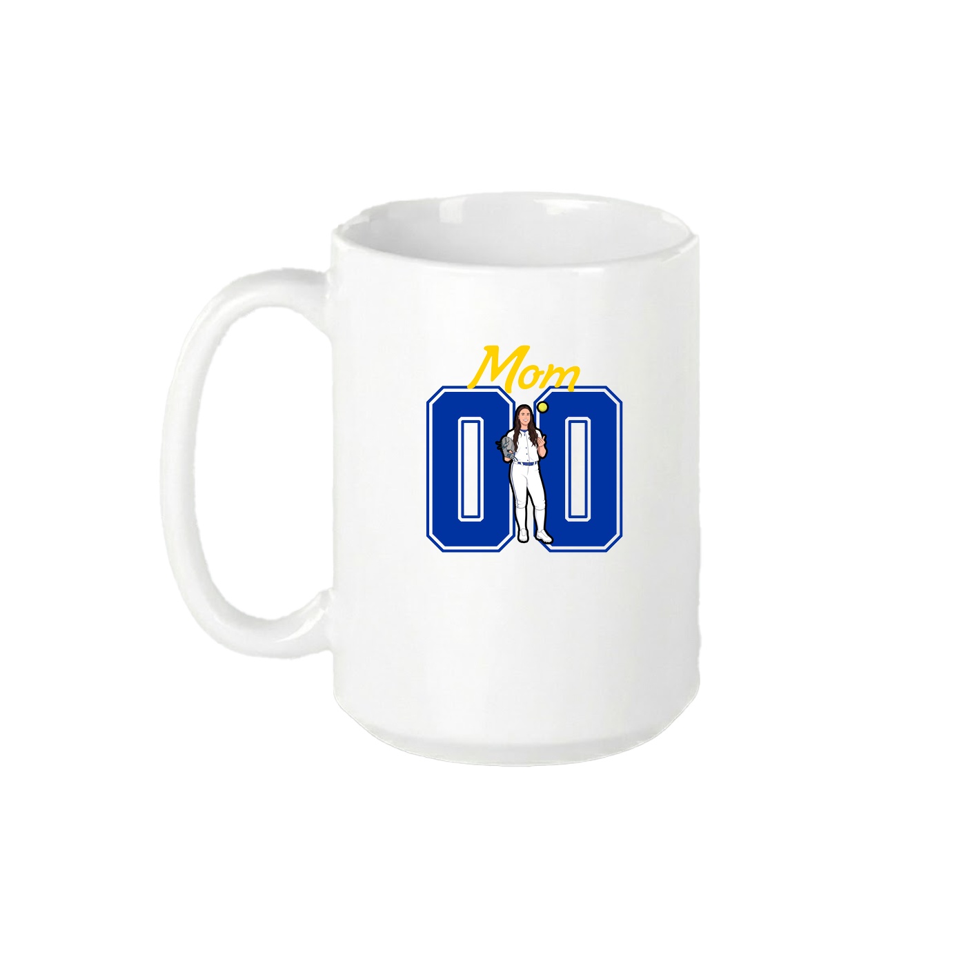 15oz Coffee Mug — Mothers Day Shirsey in White