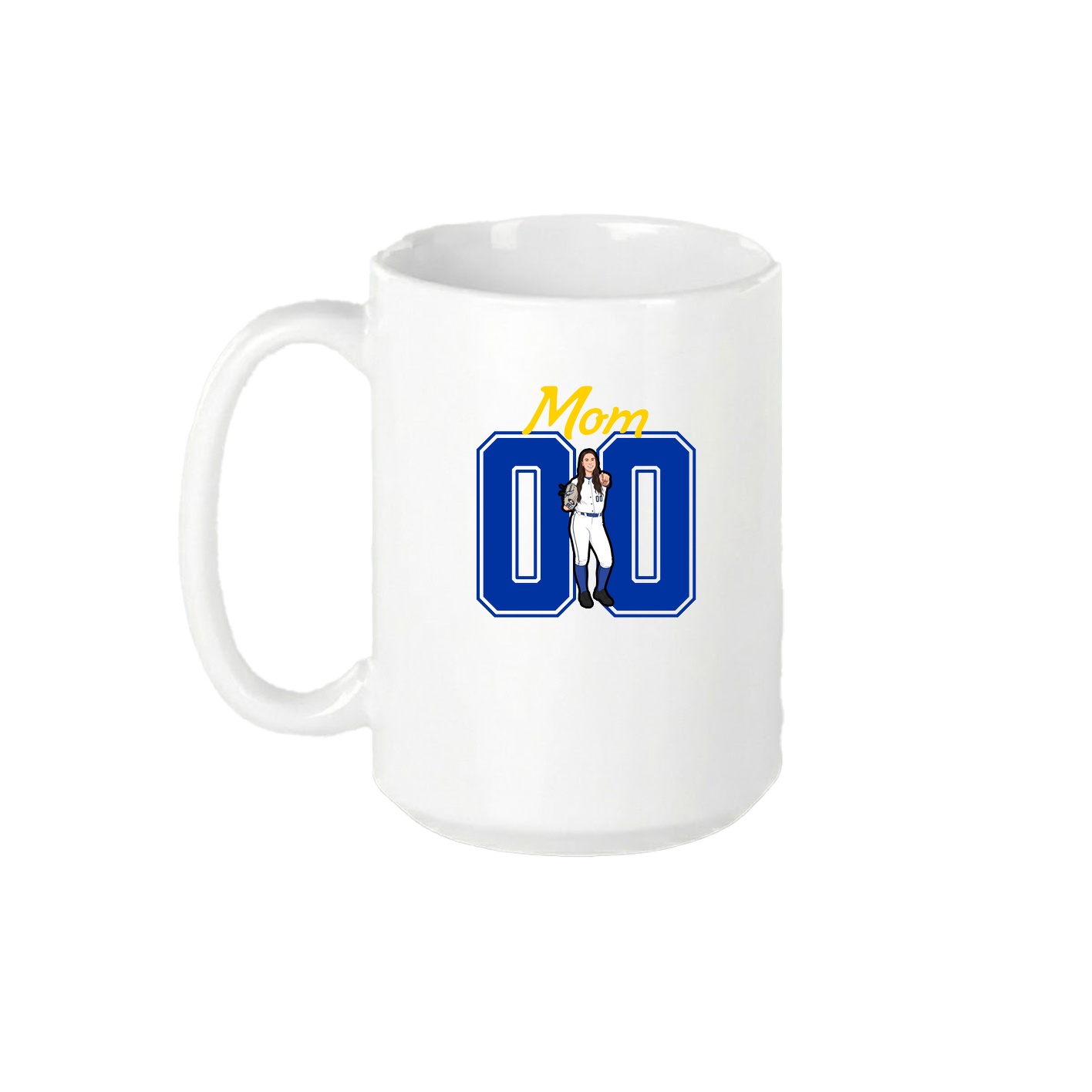 15oz Coffee Mug — Mothers Day Shirsey in White