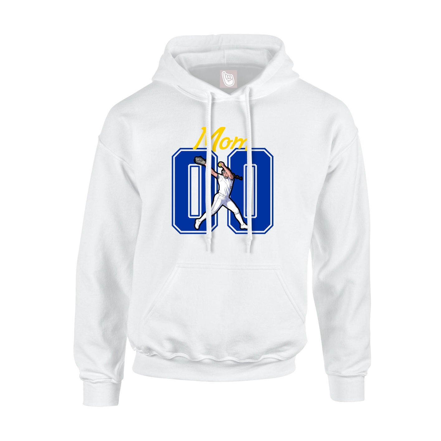 Youth Hoodie — Mothers Day Shirsey in White