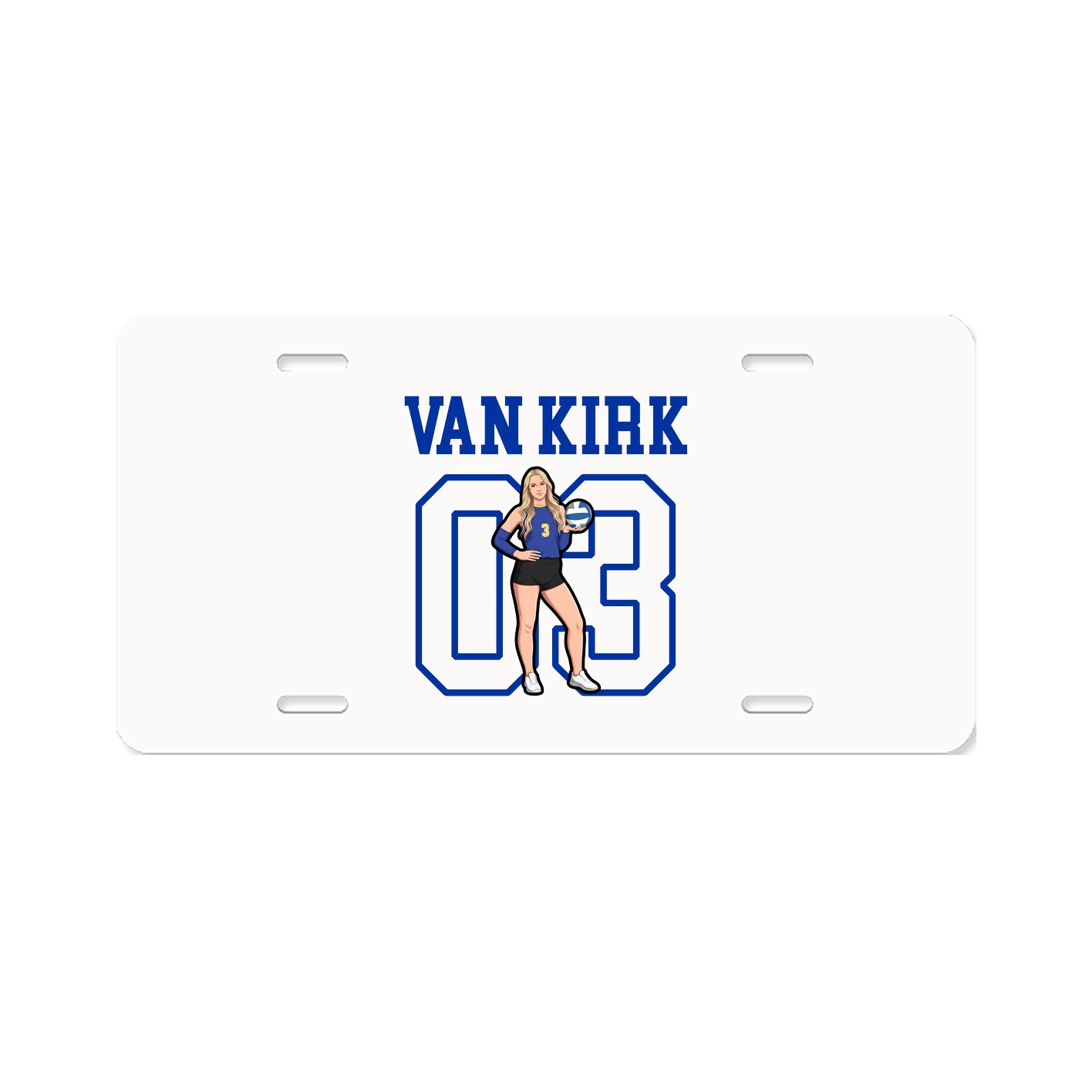 License Plate — Shirsey in Classic