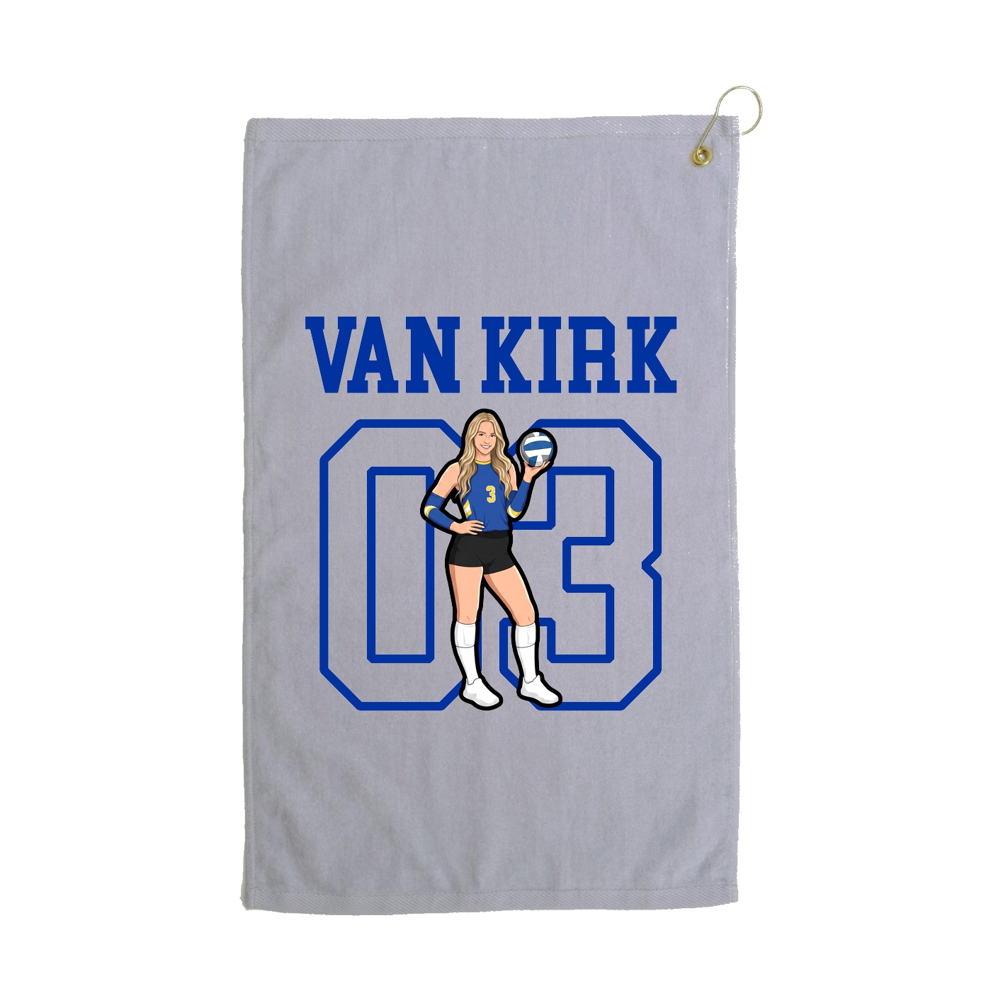 Golf Towel — Shirsey in Grey