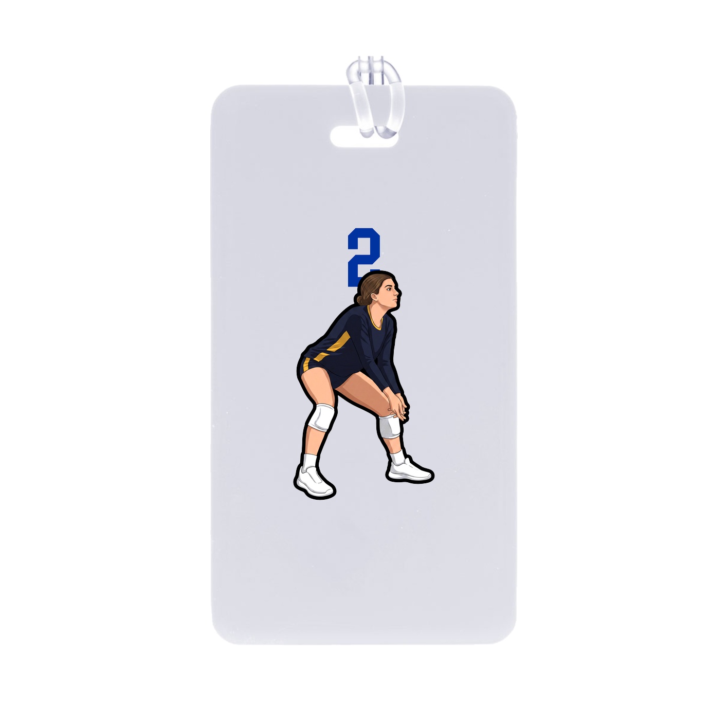 Bag Tag — Number Top in Classic