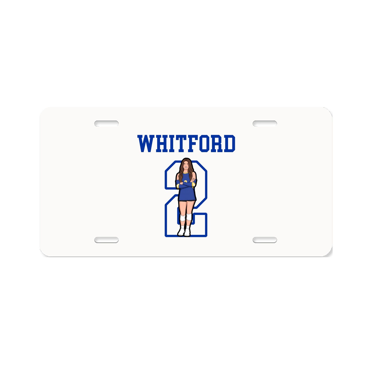 License Plate — Shirsey in Classic