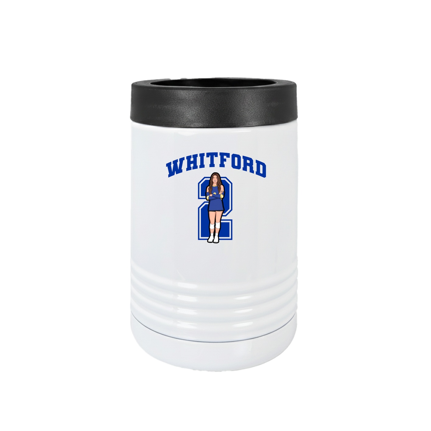 Beverage Holder — Number in White