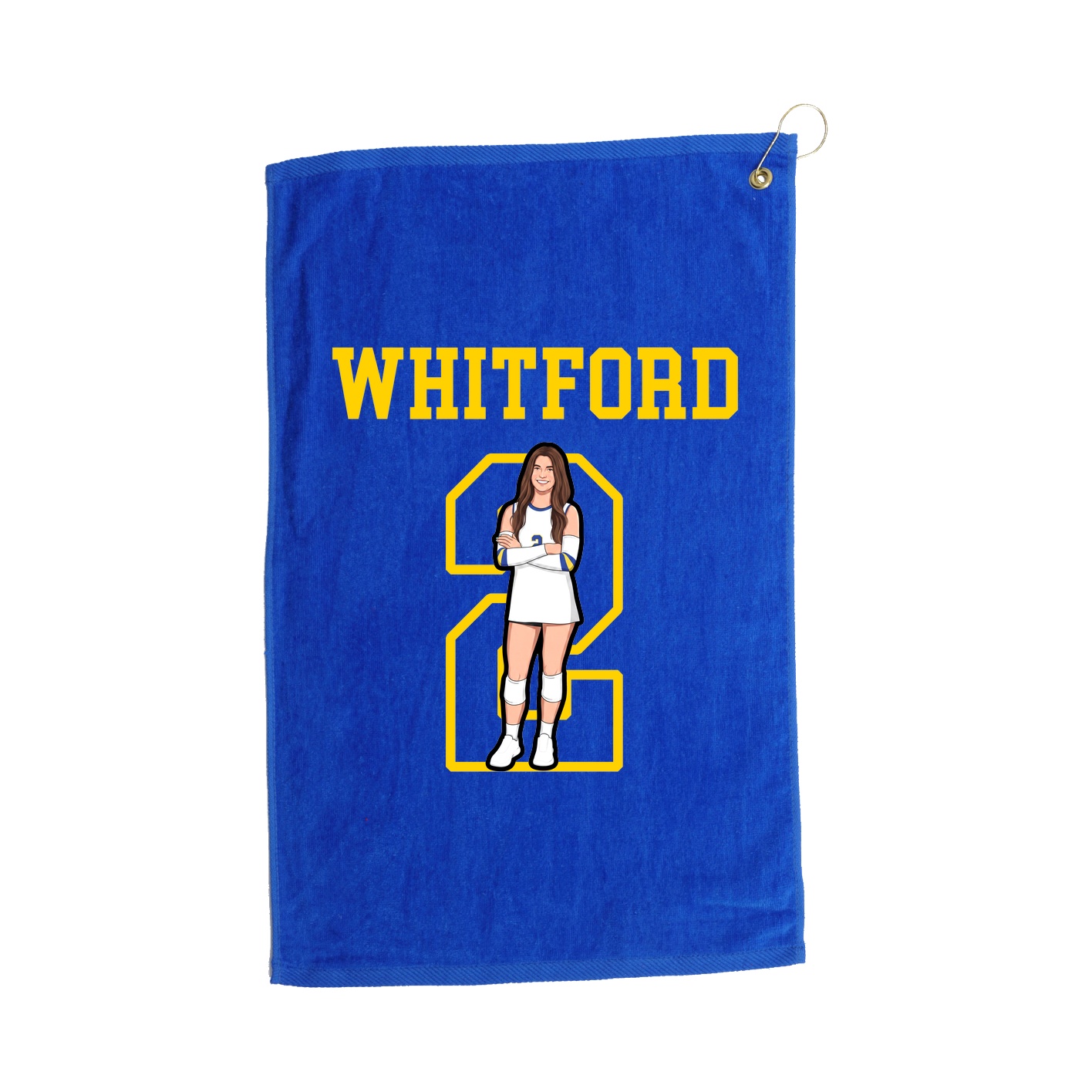 Golf Towel — Shirsey in Royal