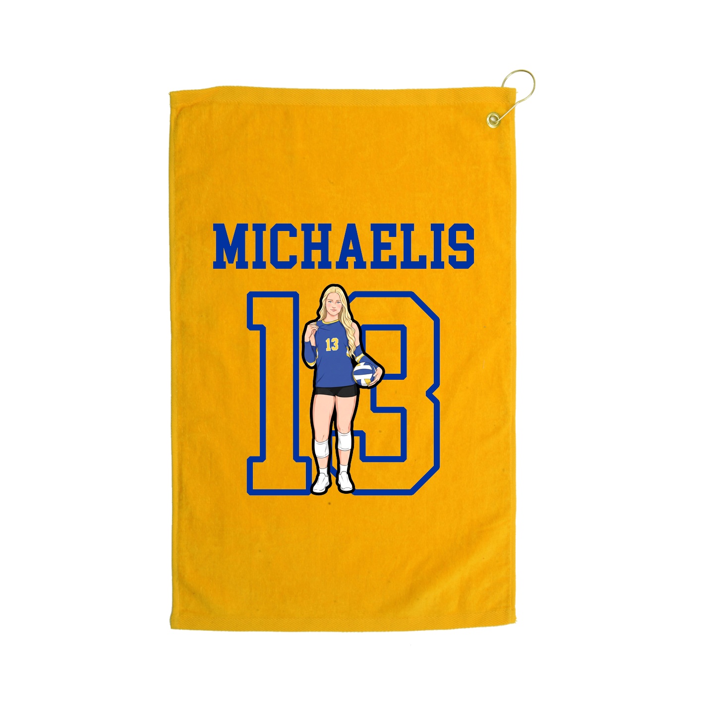 Golf Towel — Shirsey in Gold