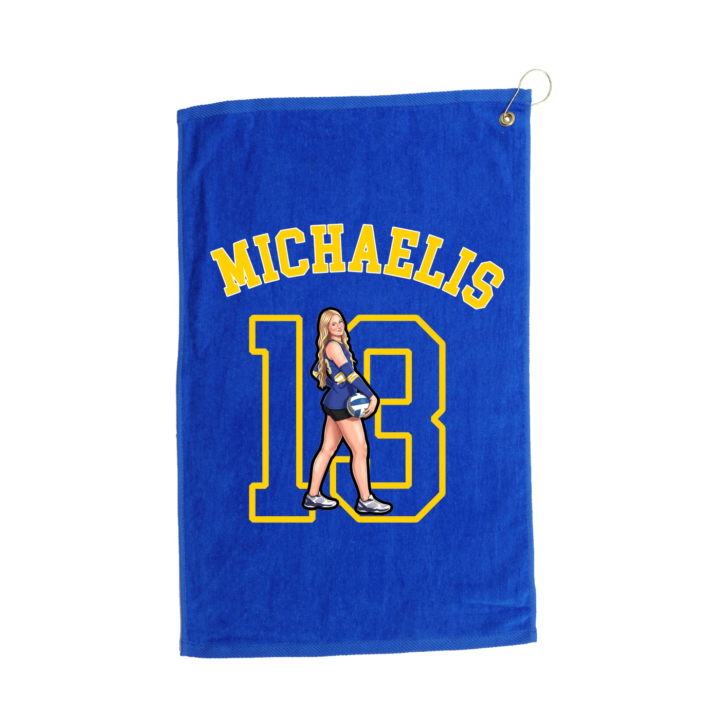 Golf Towel — Shirsey Arch in Royal