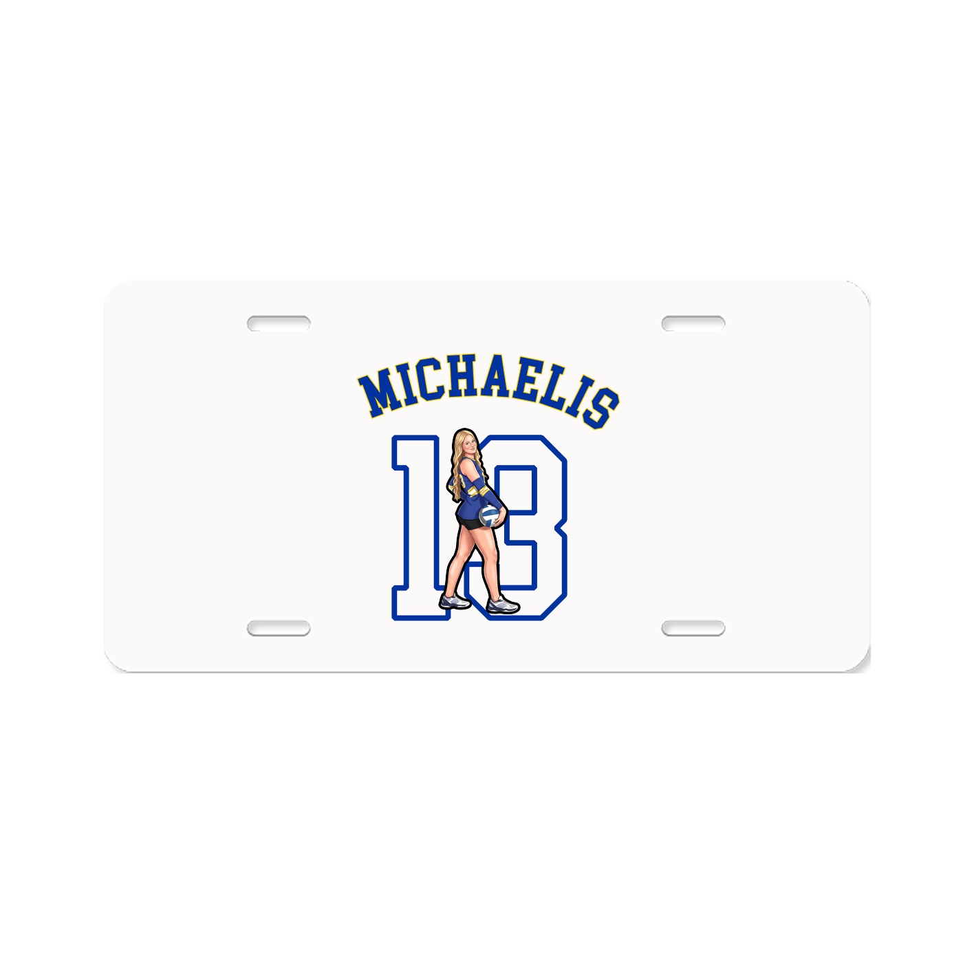 License Plate — Shirsey Arch in Classic