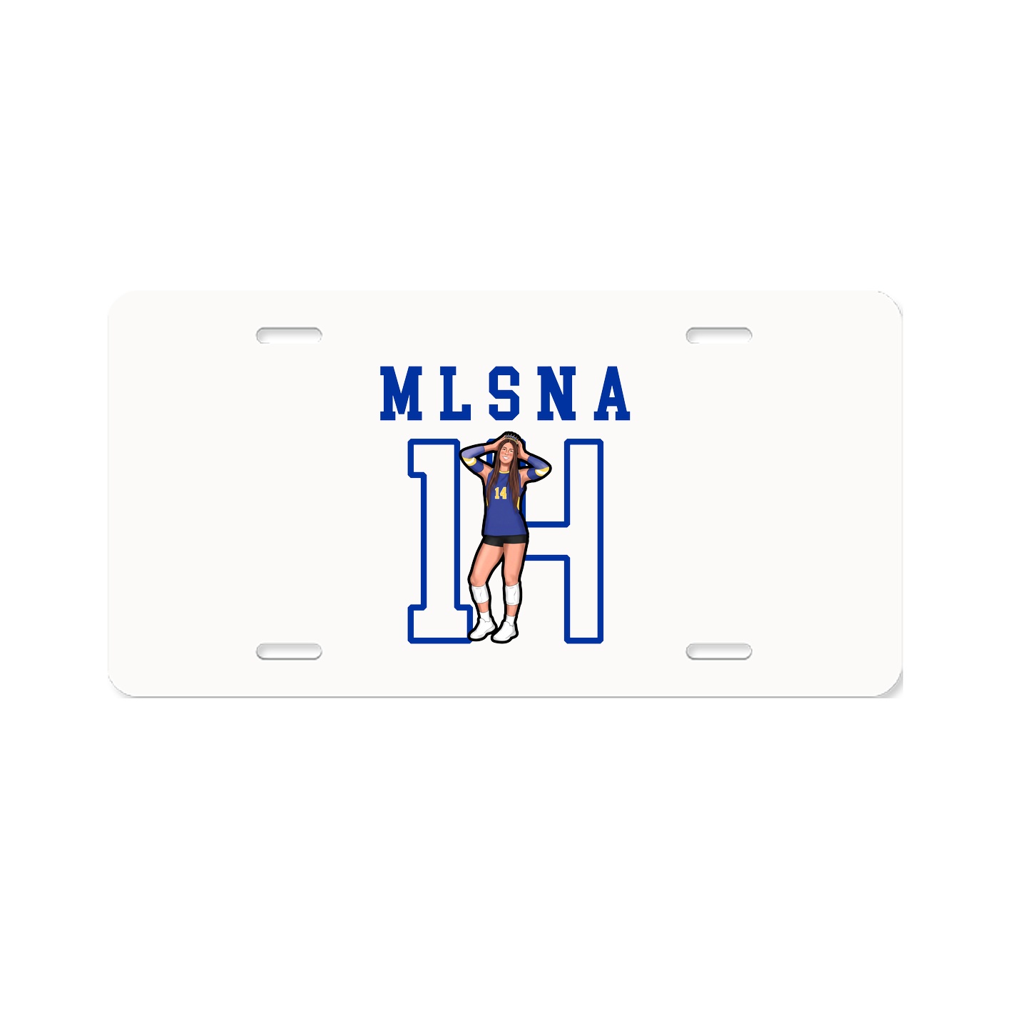 License Plate — Shirsey in Classic