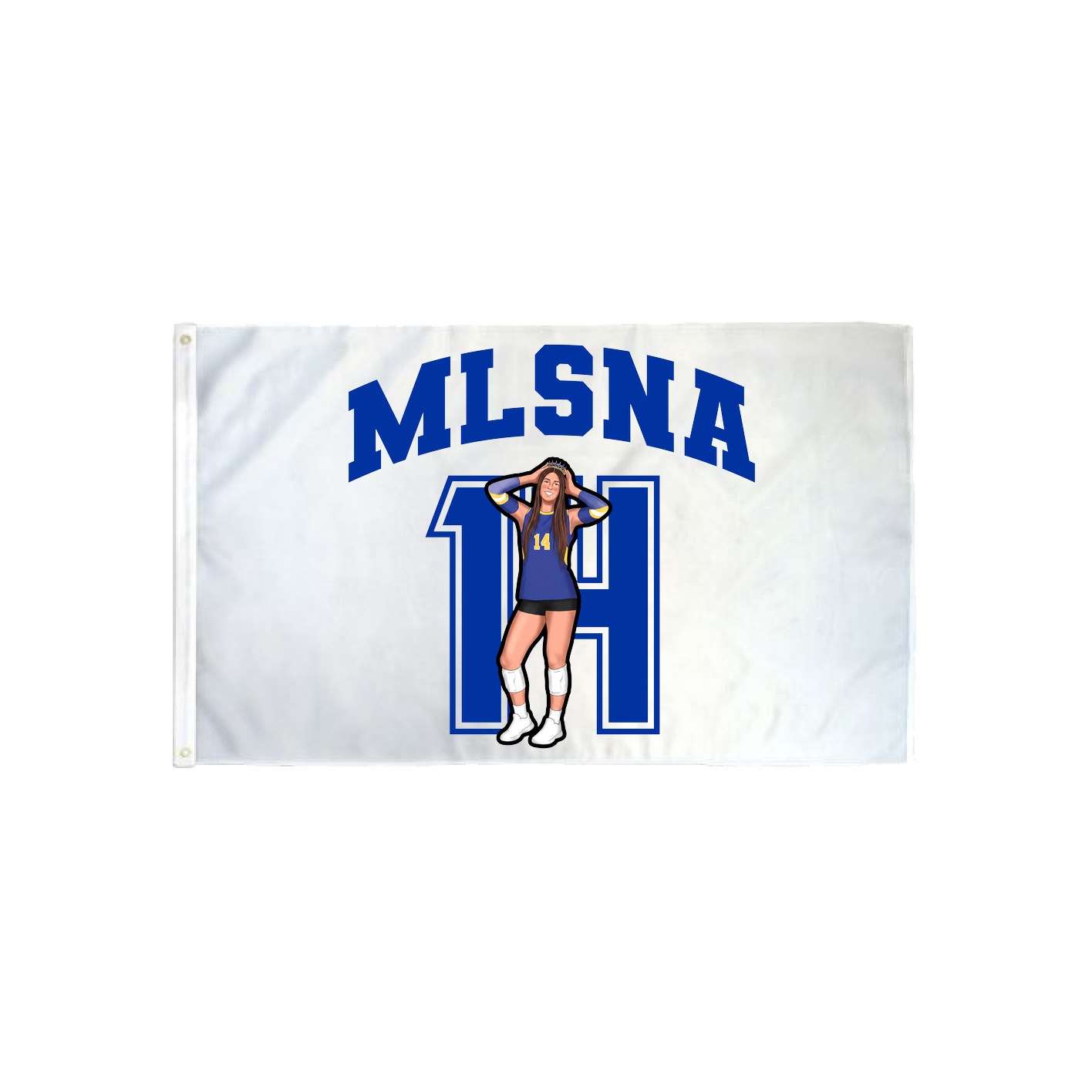 3x5 Flag — Number in Classic