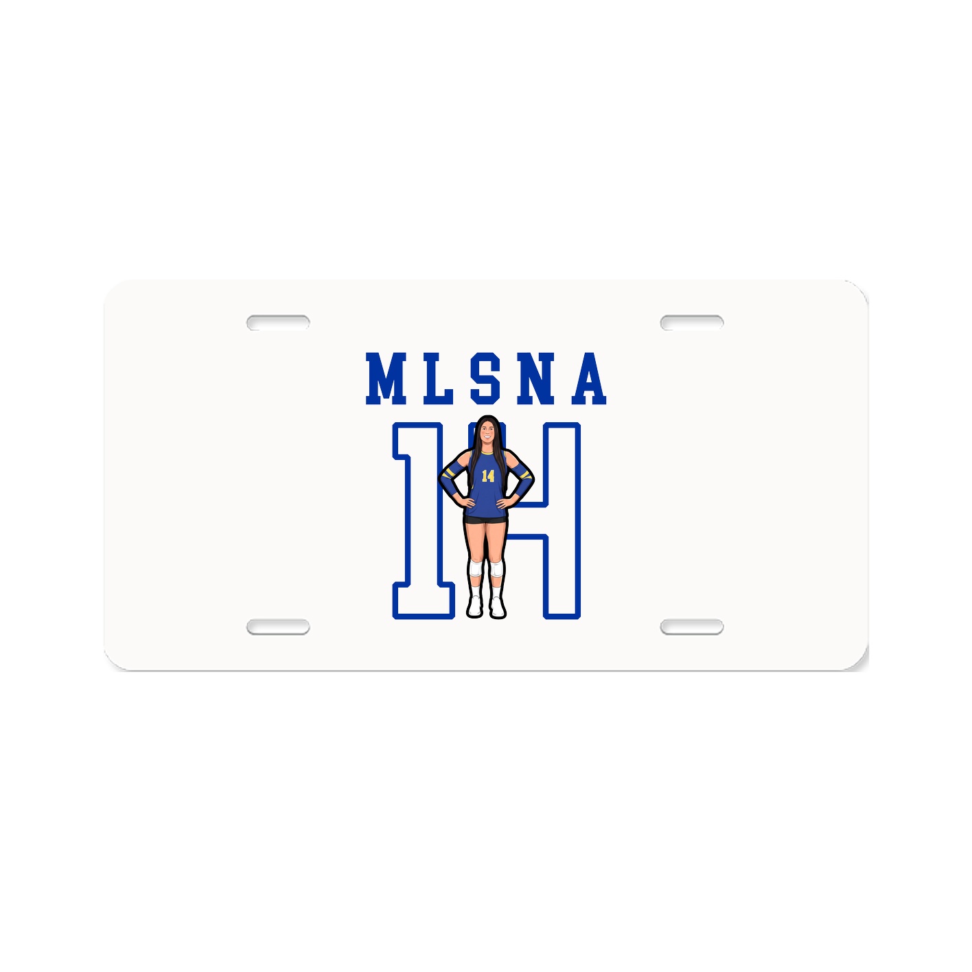 License Plate — Shirsey in Classic