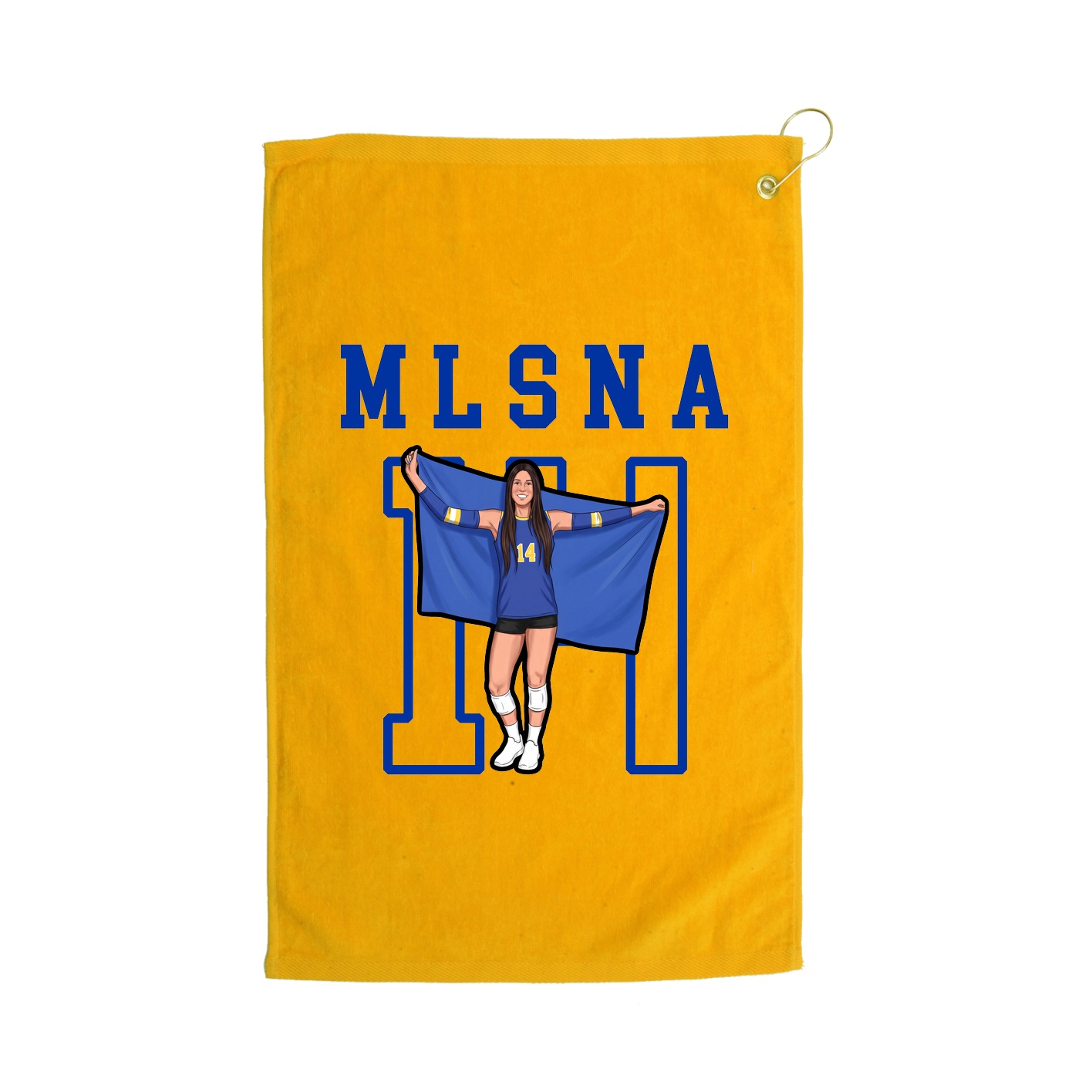 Golf Towel — Shirsey in Gold