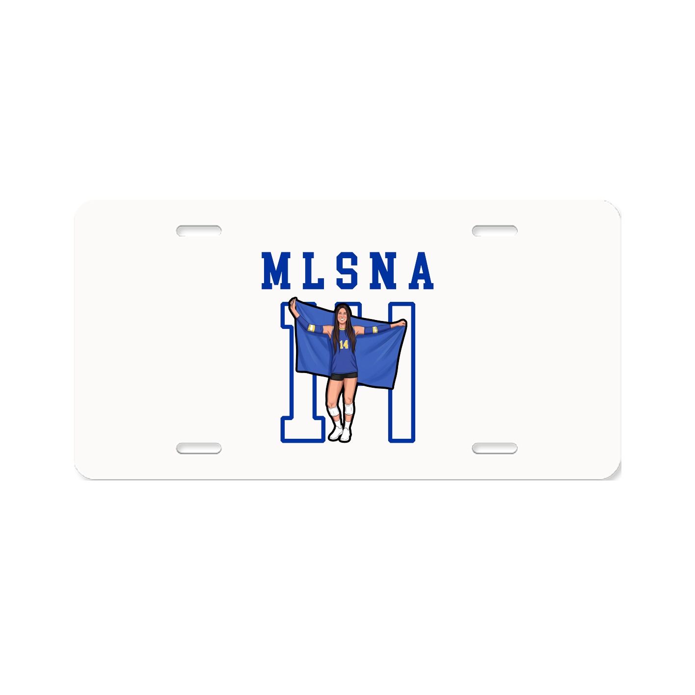 License Plate — Shirsey in Classic