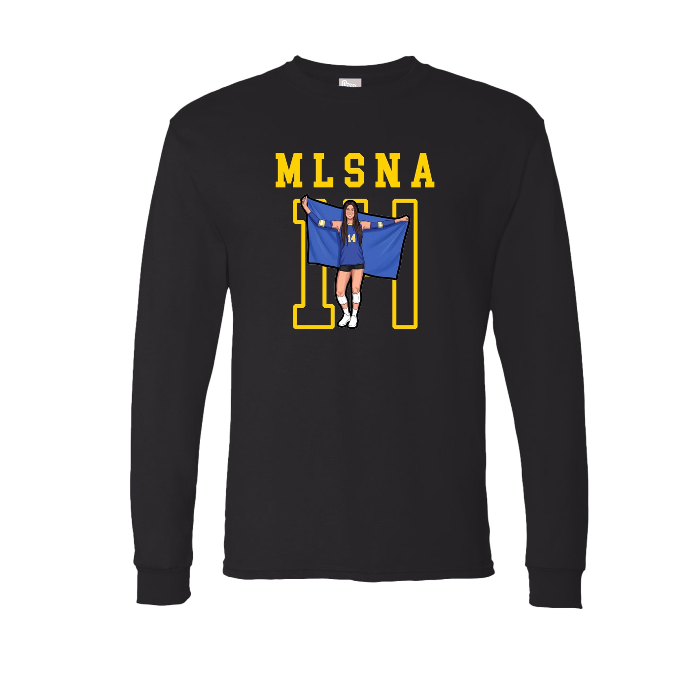 Long Sleeve Tee — Shirsey in Black