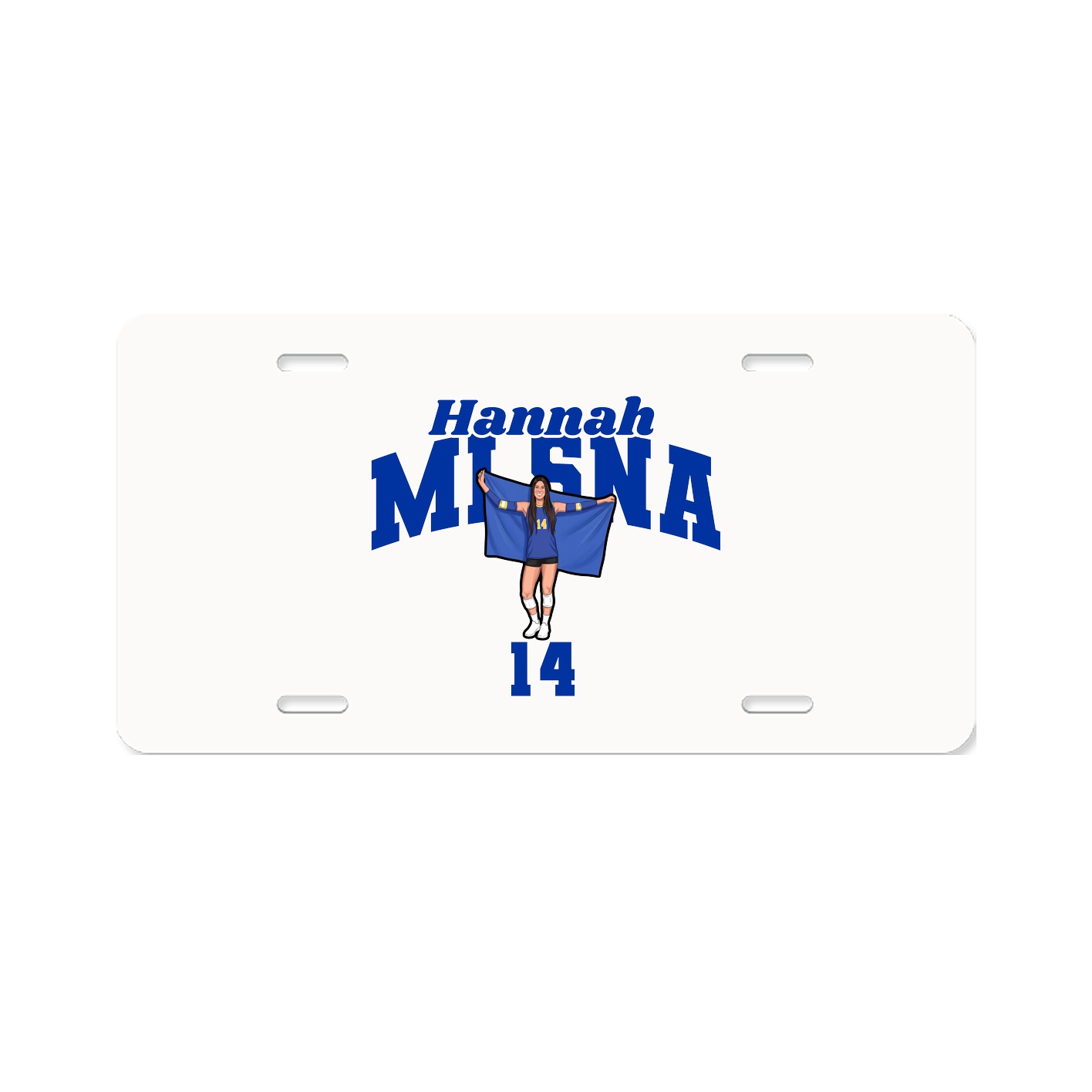 License Plate — Signature Arch in Classic
