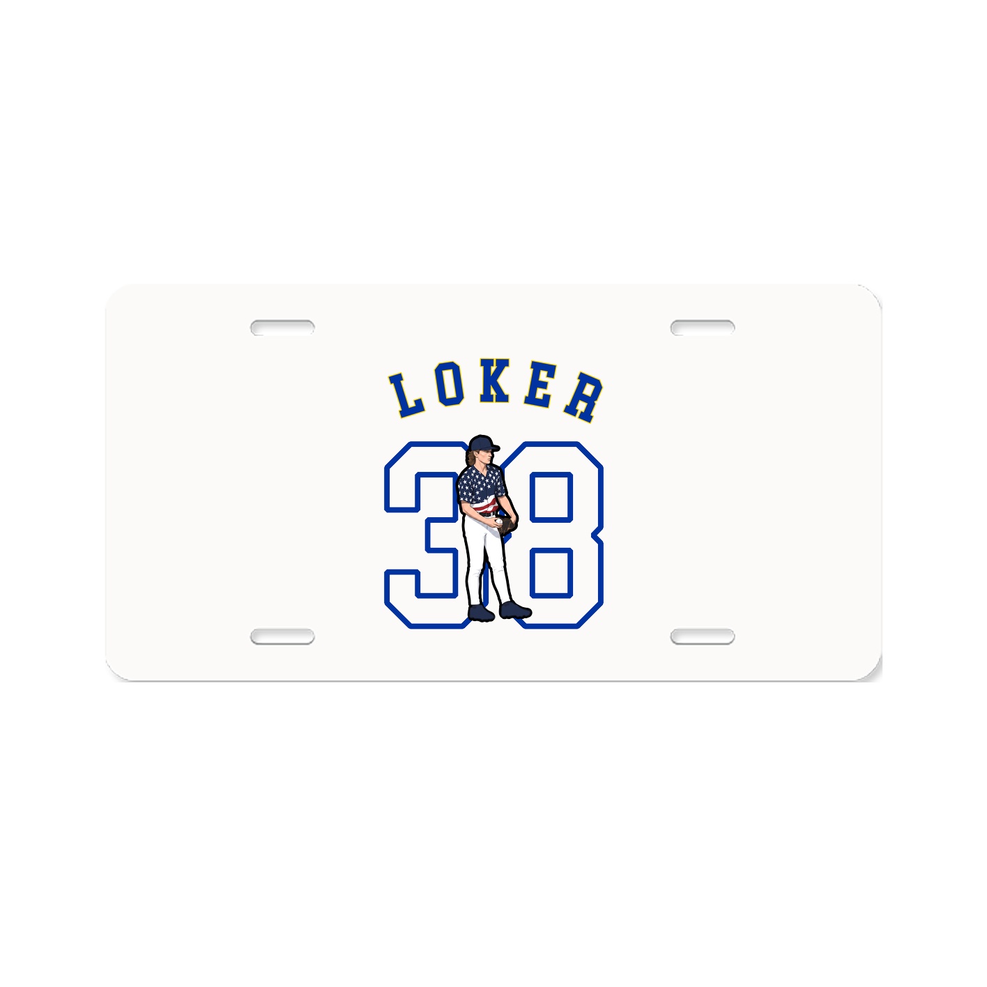 License Plate — Shirsey Arch in Classic