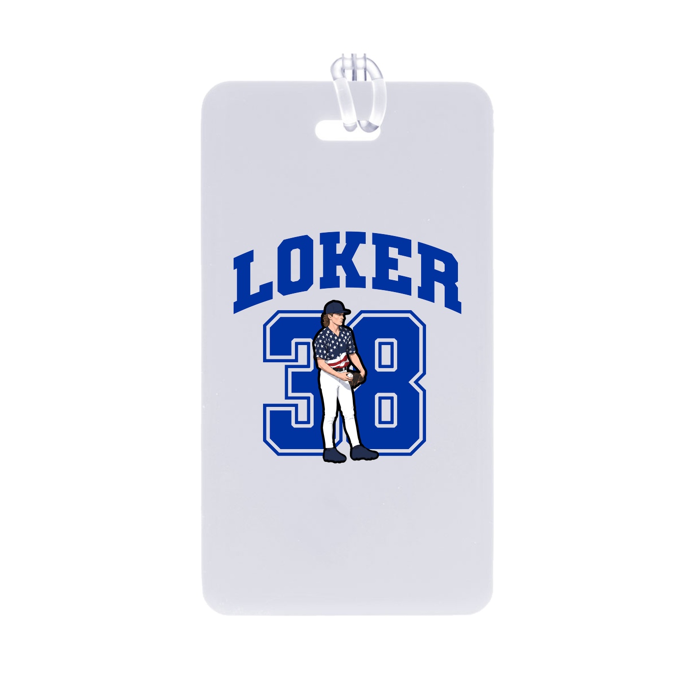 Bag Tag — Number in Classic
